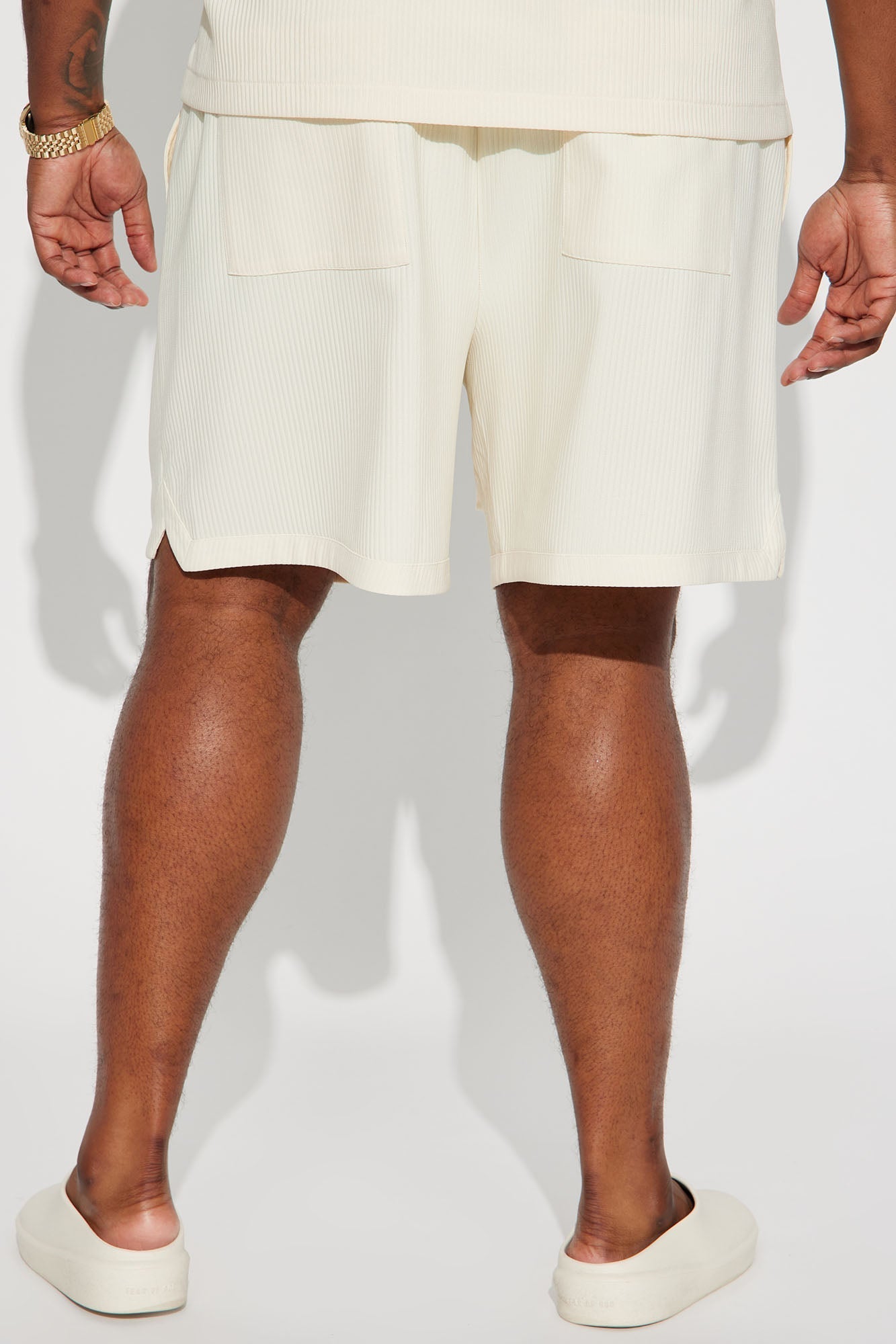Show Up Basketball Short - Off White Fashion Nova