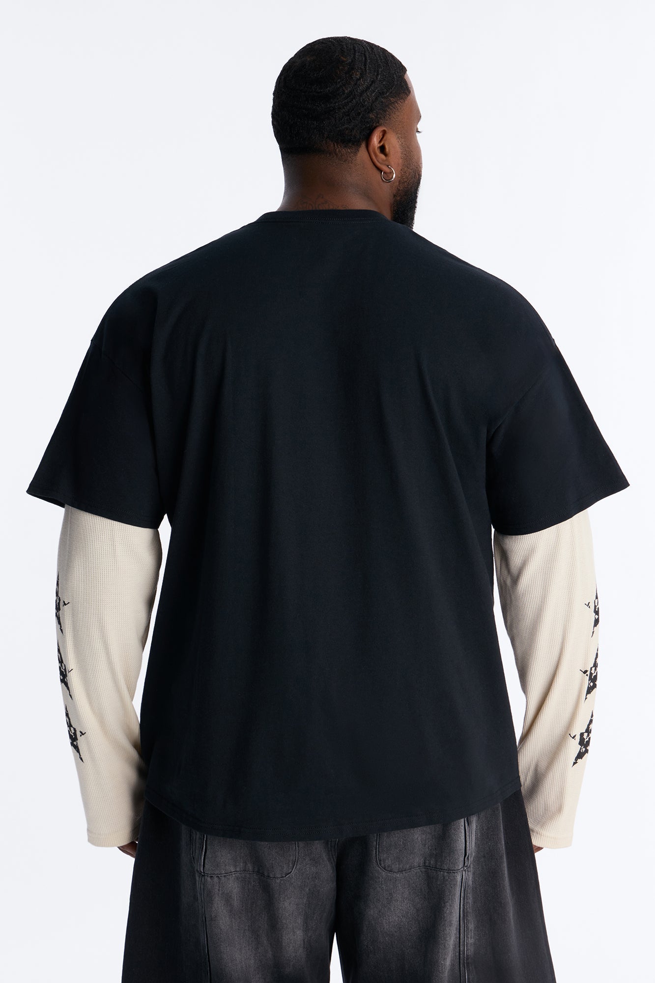 Lovesick 2fer Long Sleeve Tee - Black Fashion Nova