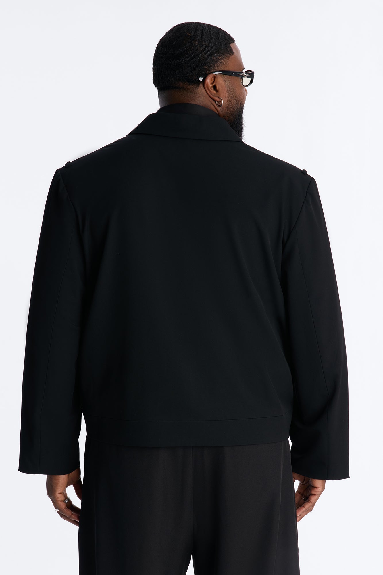 Merged Worlds Detailed Jacket - Black Fashion Nova