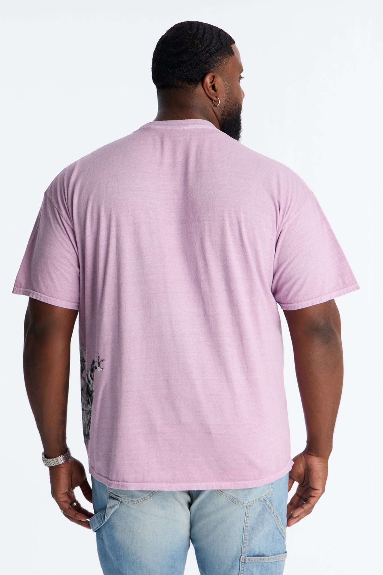 Eternal Love Oversized Short Sleeve Tee - Mauve Fashion Nova