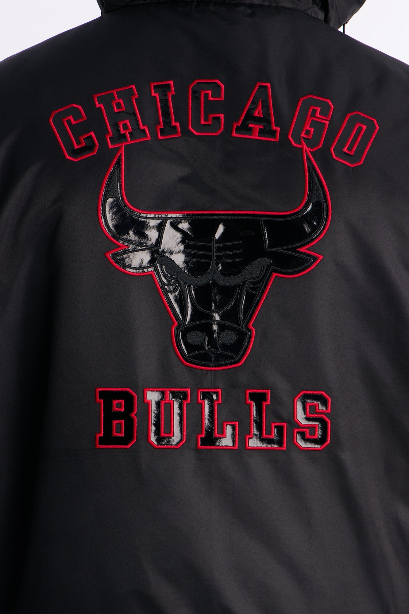 Bulls Black Out Jacket - Black Fashion Nova