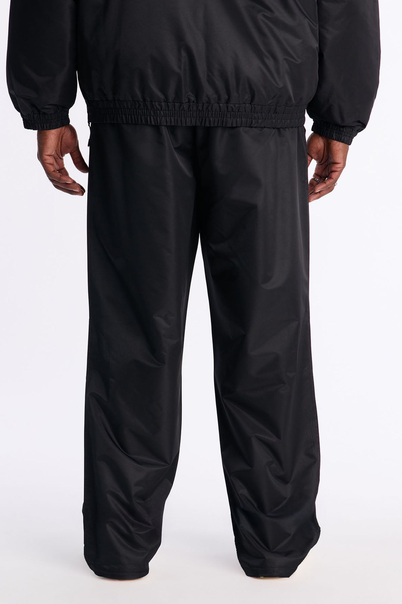Lakers Black Out Pant - Black Fashion Nova