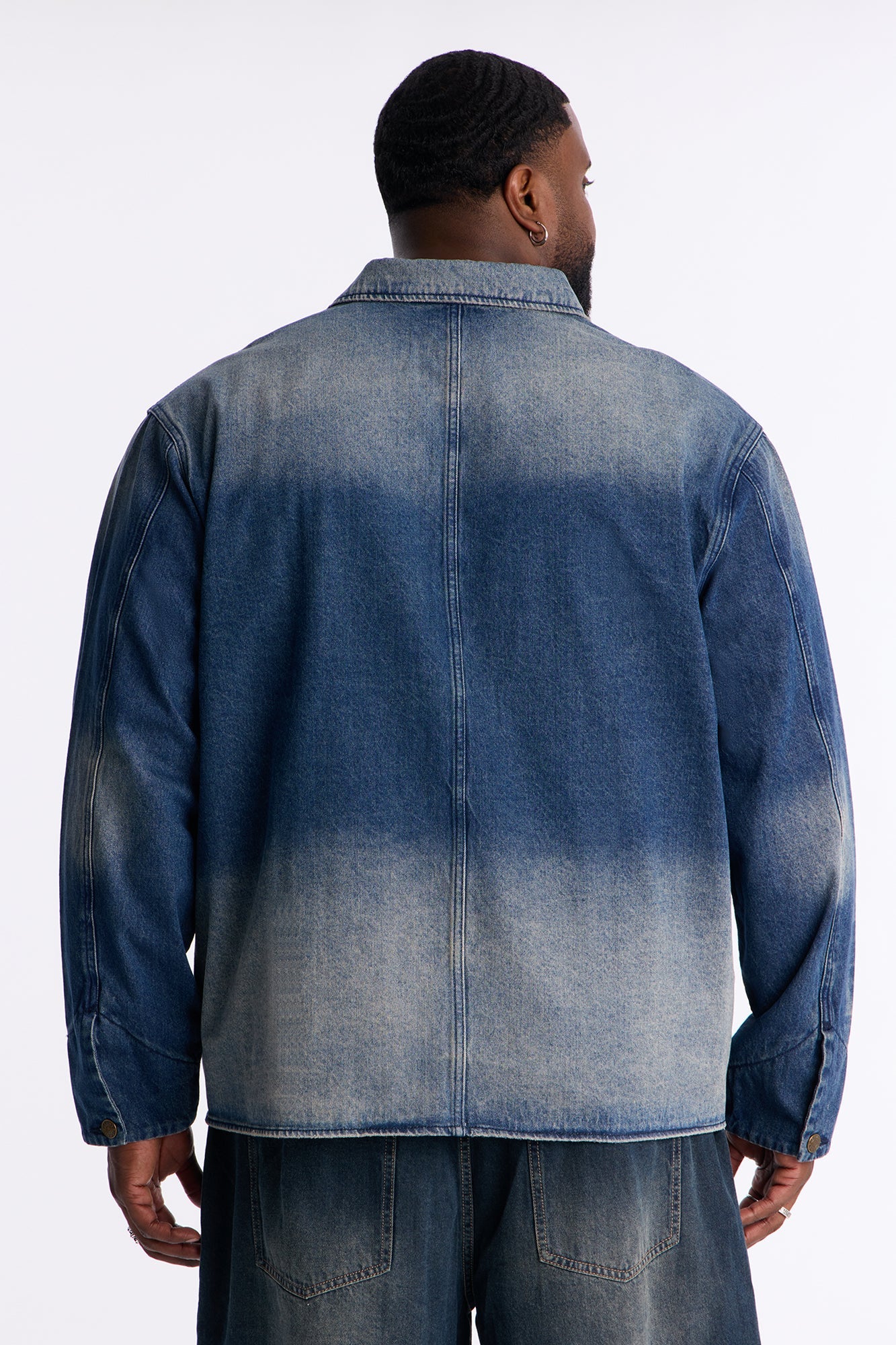 Utility Street Ops Denim Jacket - Dark Wash Fashion Nova