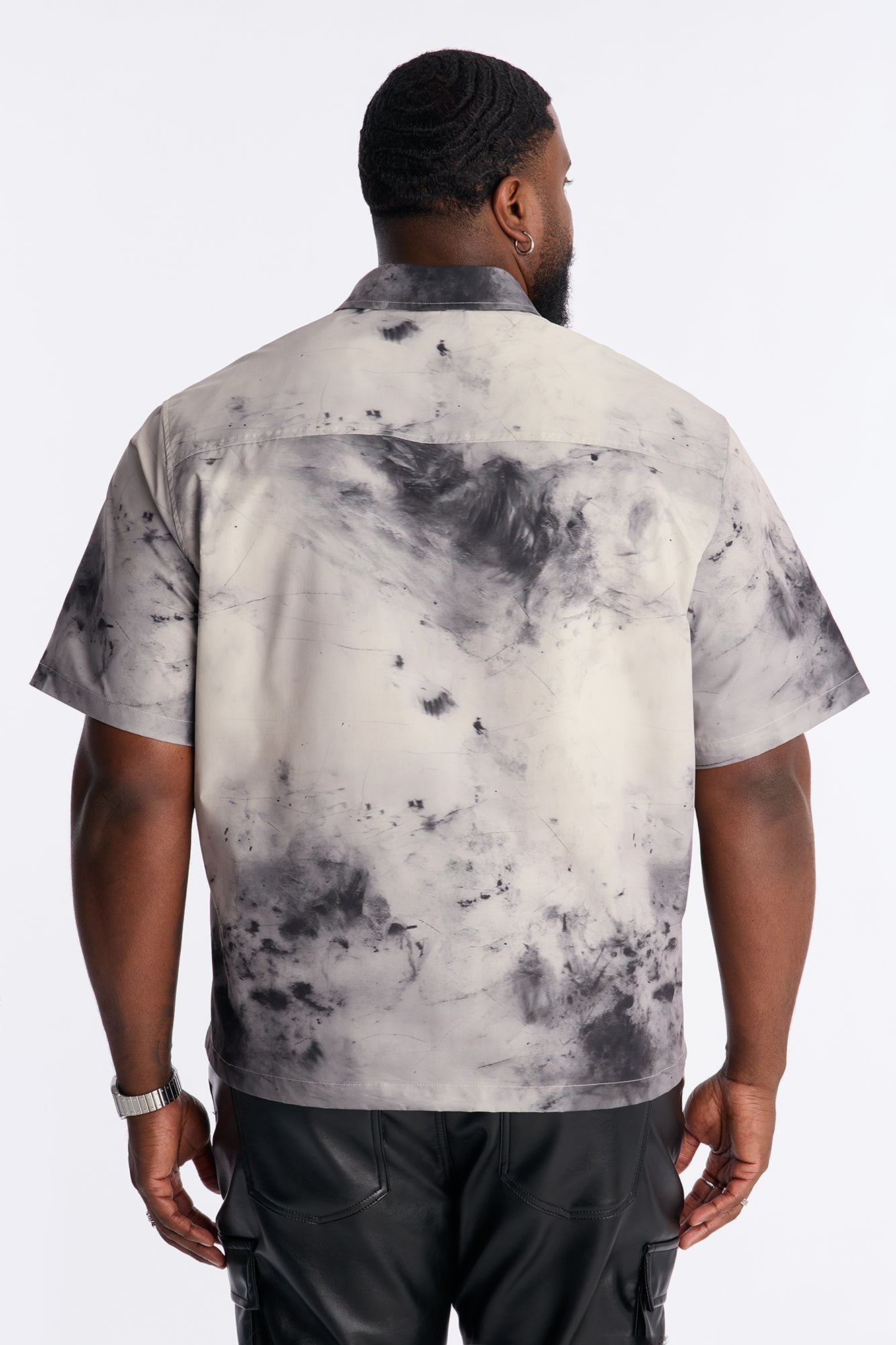 Smokey Zip Polo - Grey Fashion Nova
