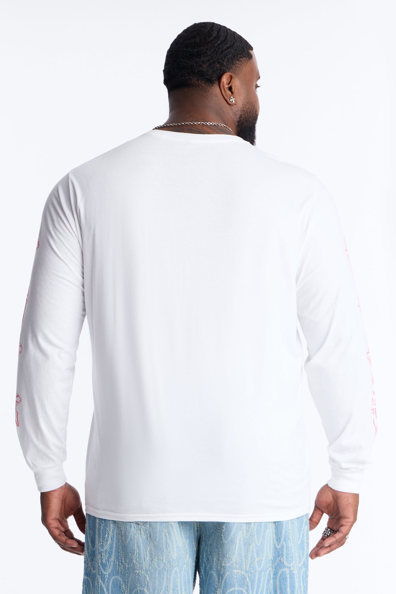 Son Of God Oversized Long Sleeve Tee - White Fashion Nova