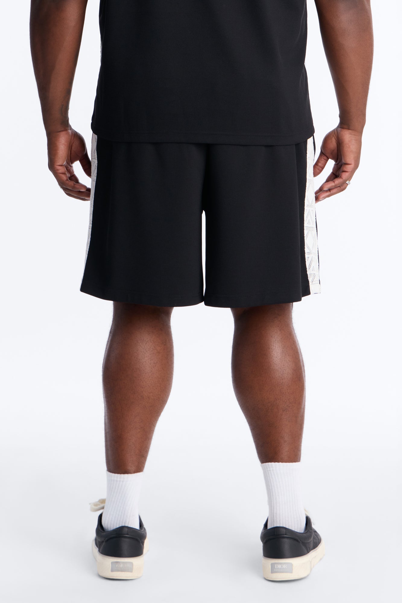 Relaxed All Stars Elevated Jersey Short - Black Fashion Nova
