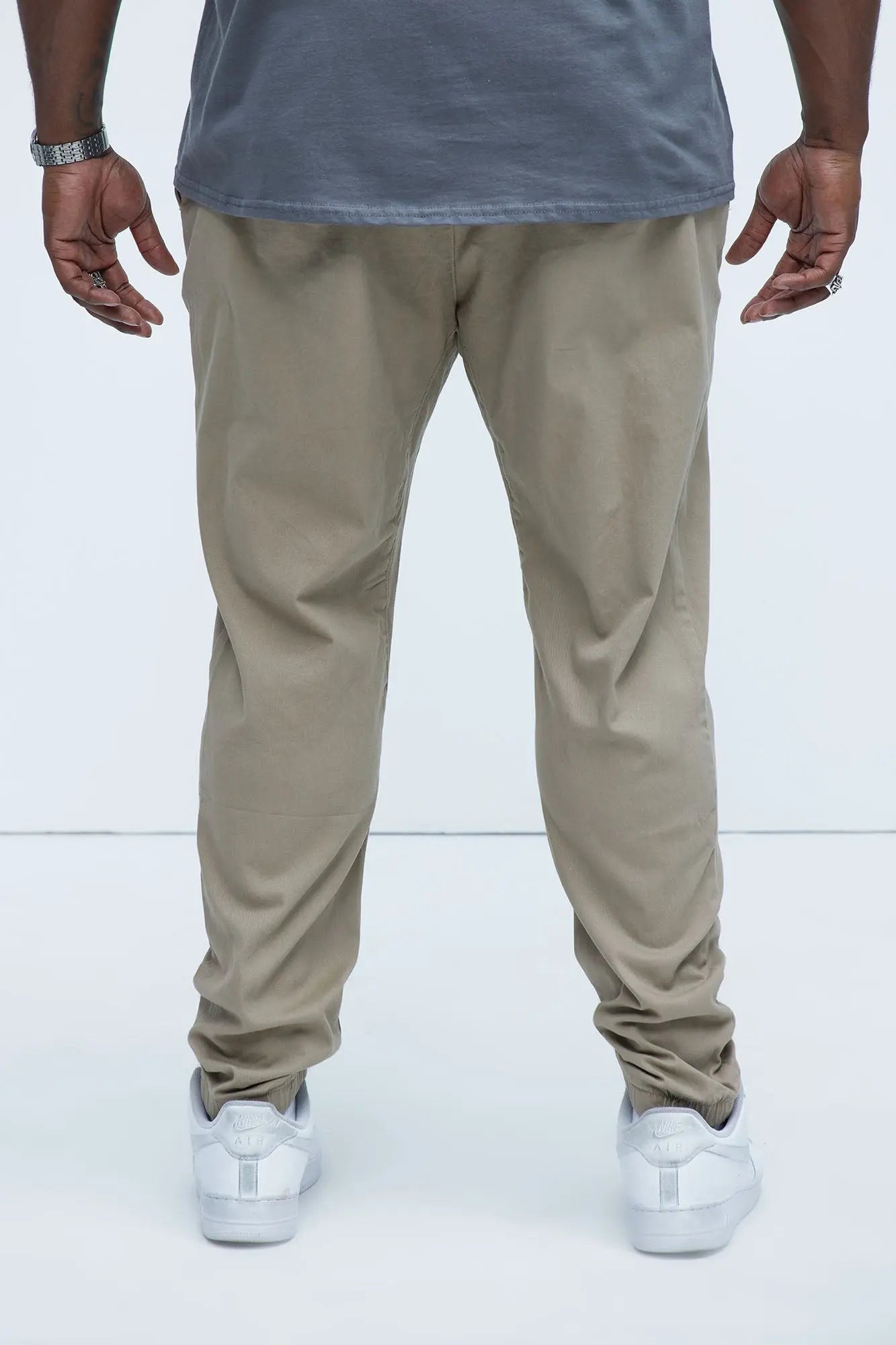 Colin Skinny Jogger - Khaki Fashion Nova