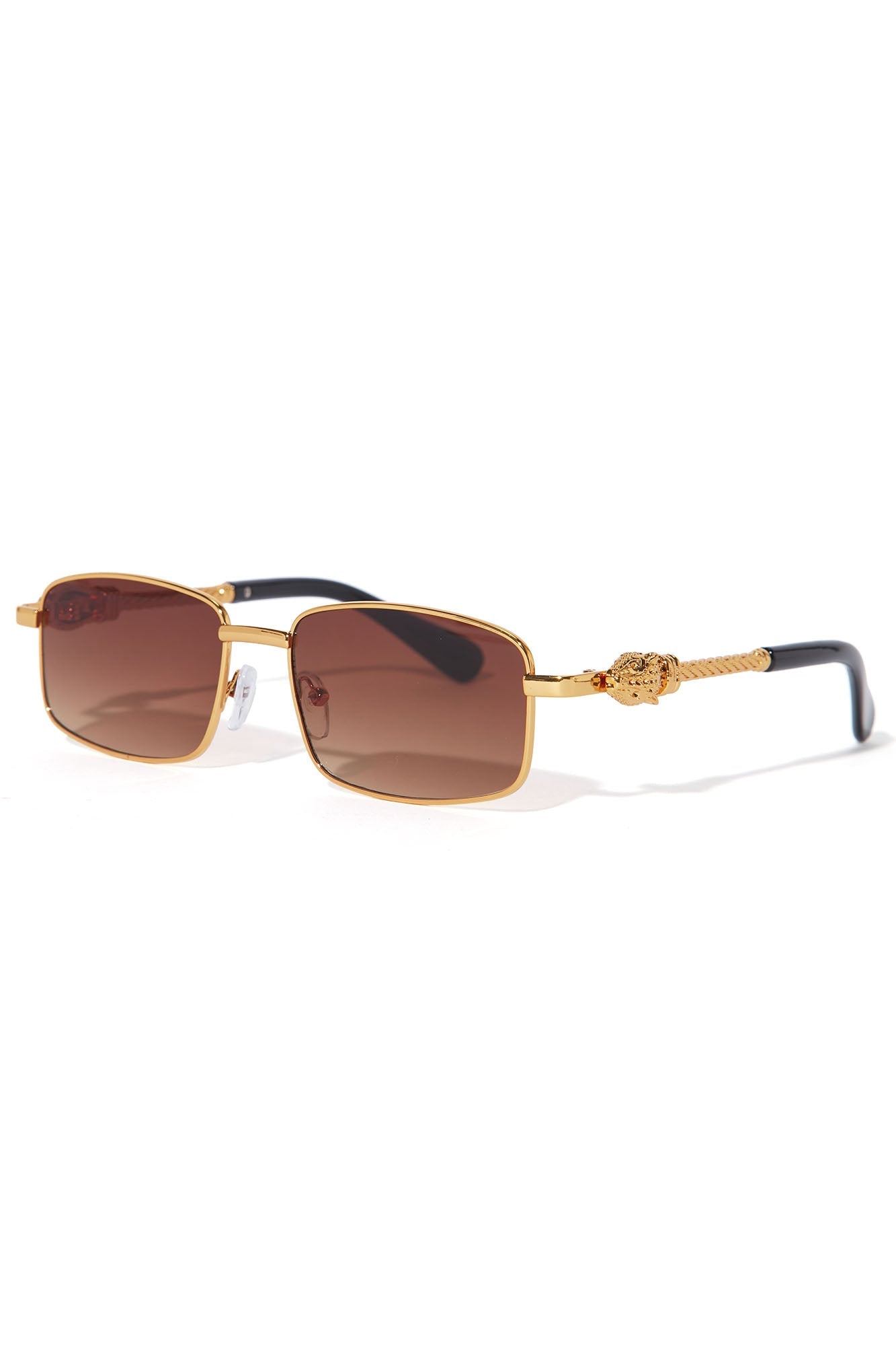 Keep An Eye Sunglasses - Brown Fashion Nova
