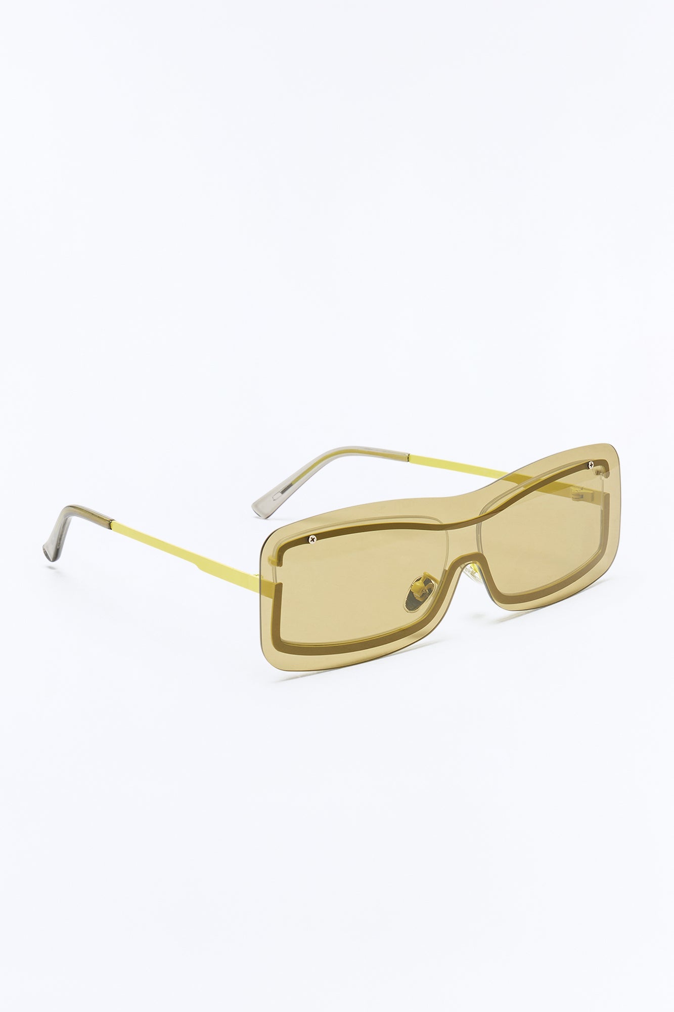 Snowy Alps Sunglasses - Green Fashion Nova