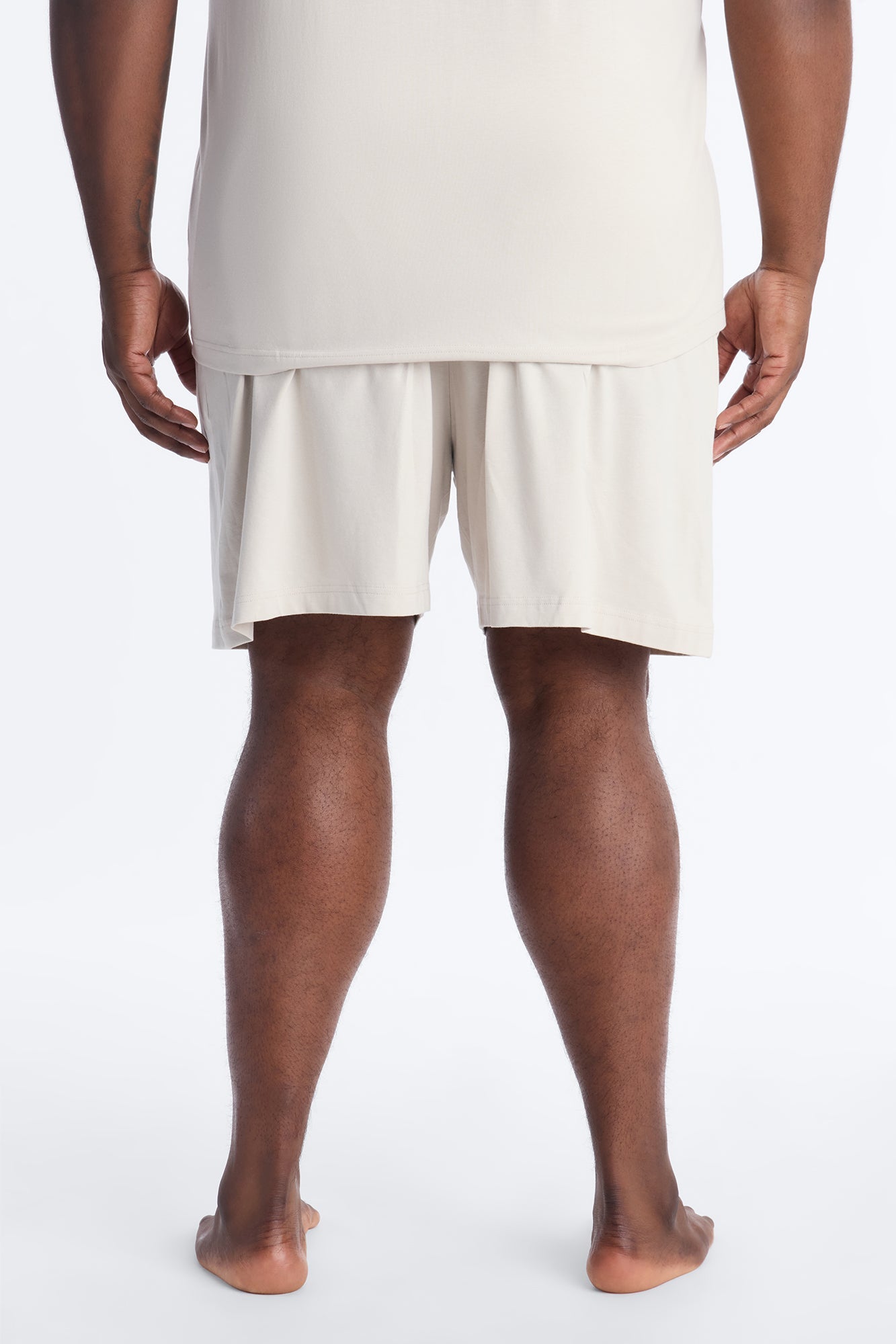 Essential Modal Lounge Shorts - Stone Fashion Nova