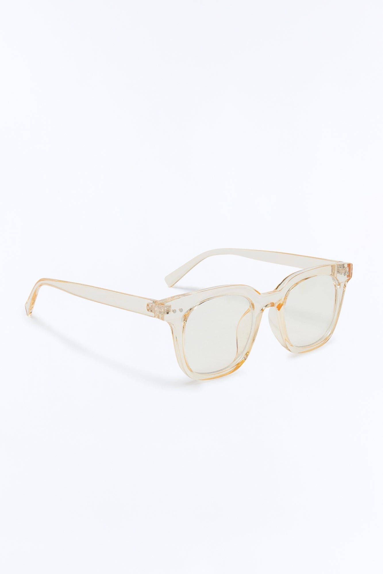 Monolith Pixel Sunglasses - Yellow Fashion Nova