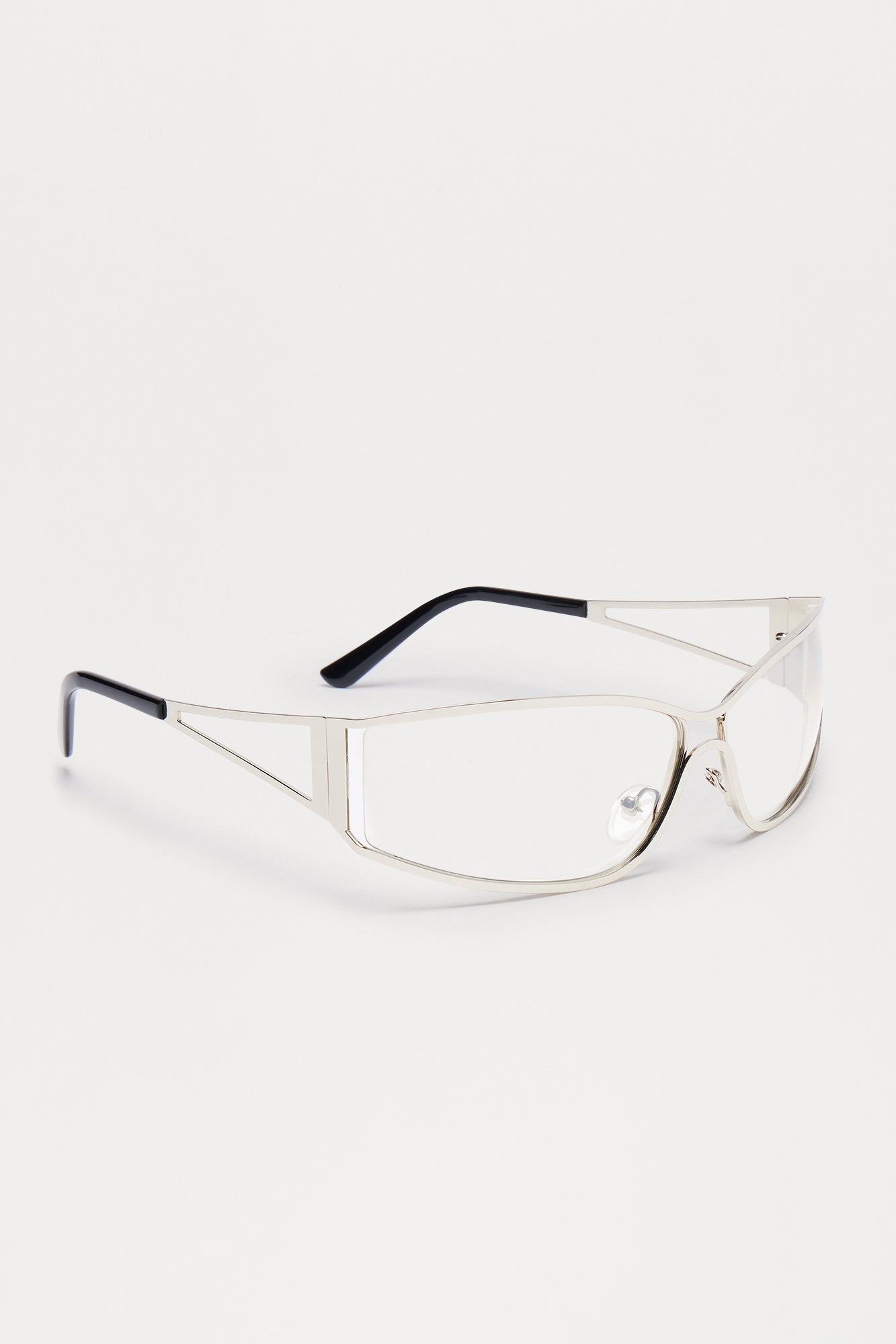 Finesse Sport Sunglasses - Grey/Silver Fashion Nova