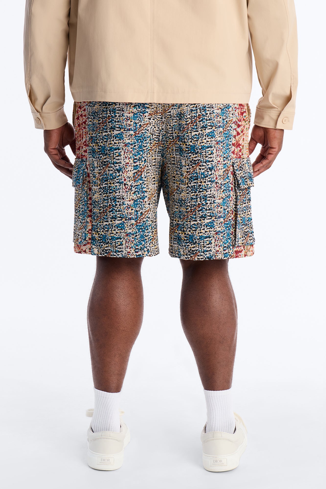 Baggy Nomadic Tapestry Cargo Short - Multi Color Fashion Nova