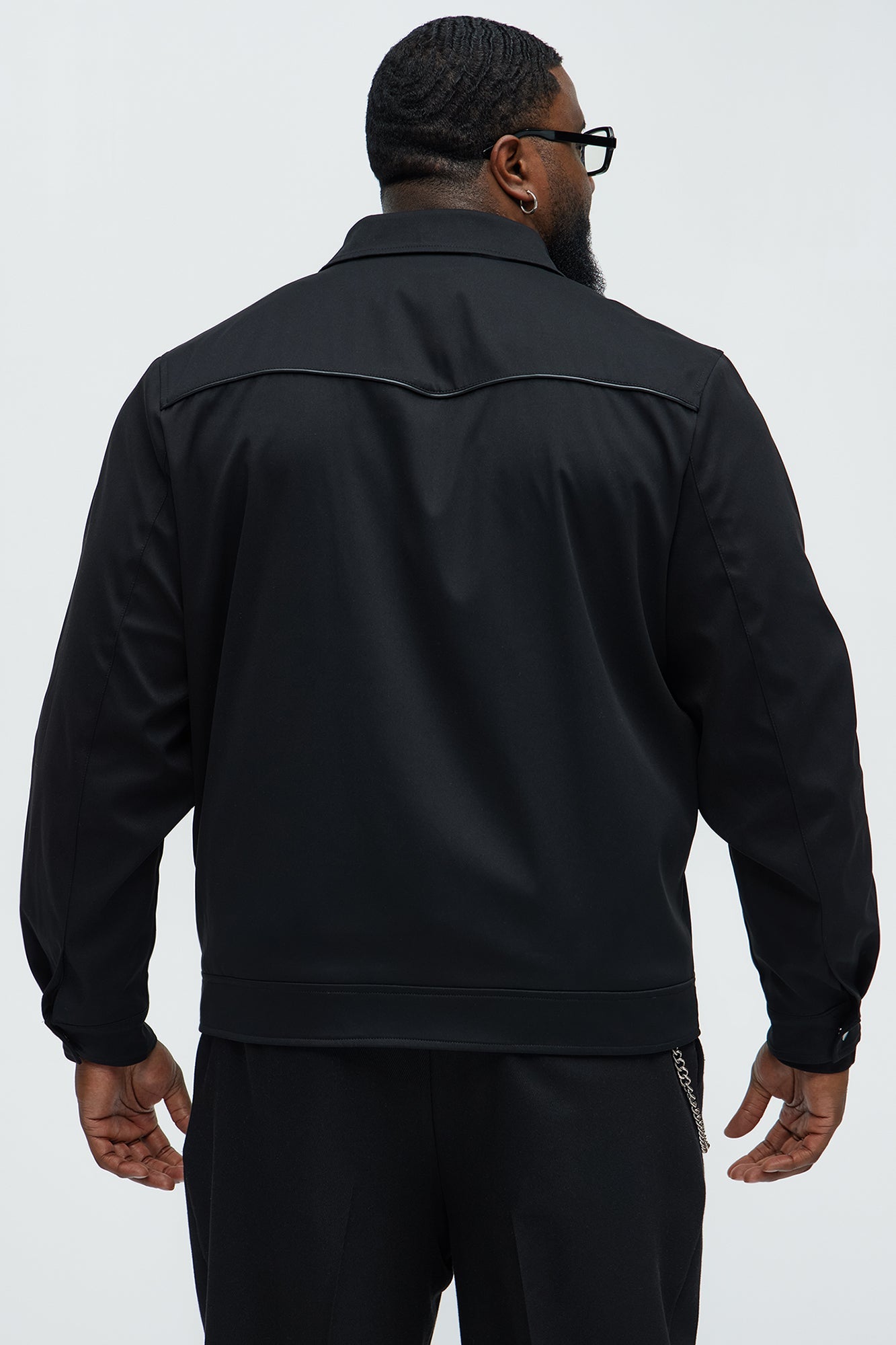 Glenville Western Jacket - Black Fashion Nova