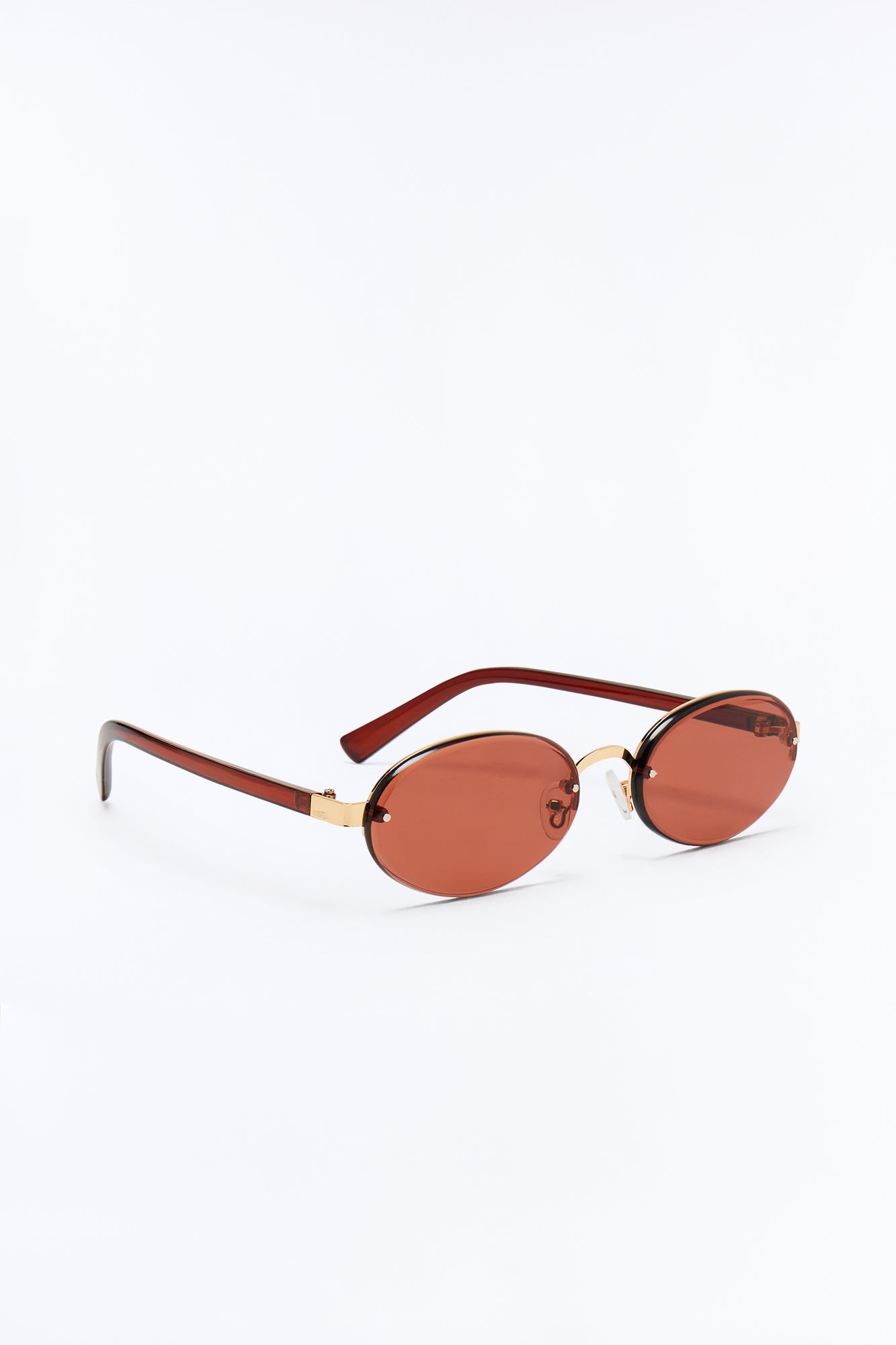 Groovy Curves Sunglasses - Brown Fashion Nova