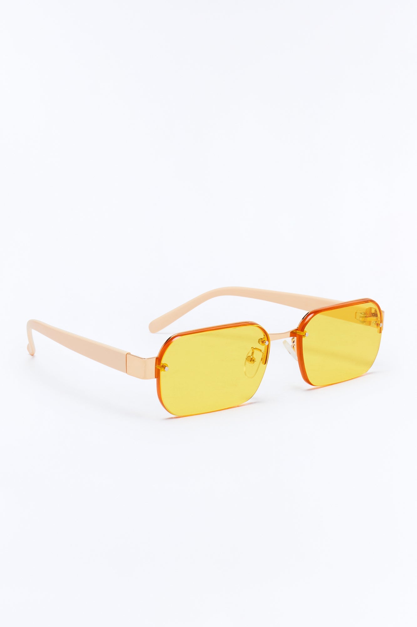 Aurum Pulse Sunglasses - Yellow Fashion Nova