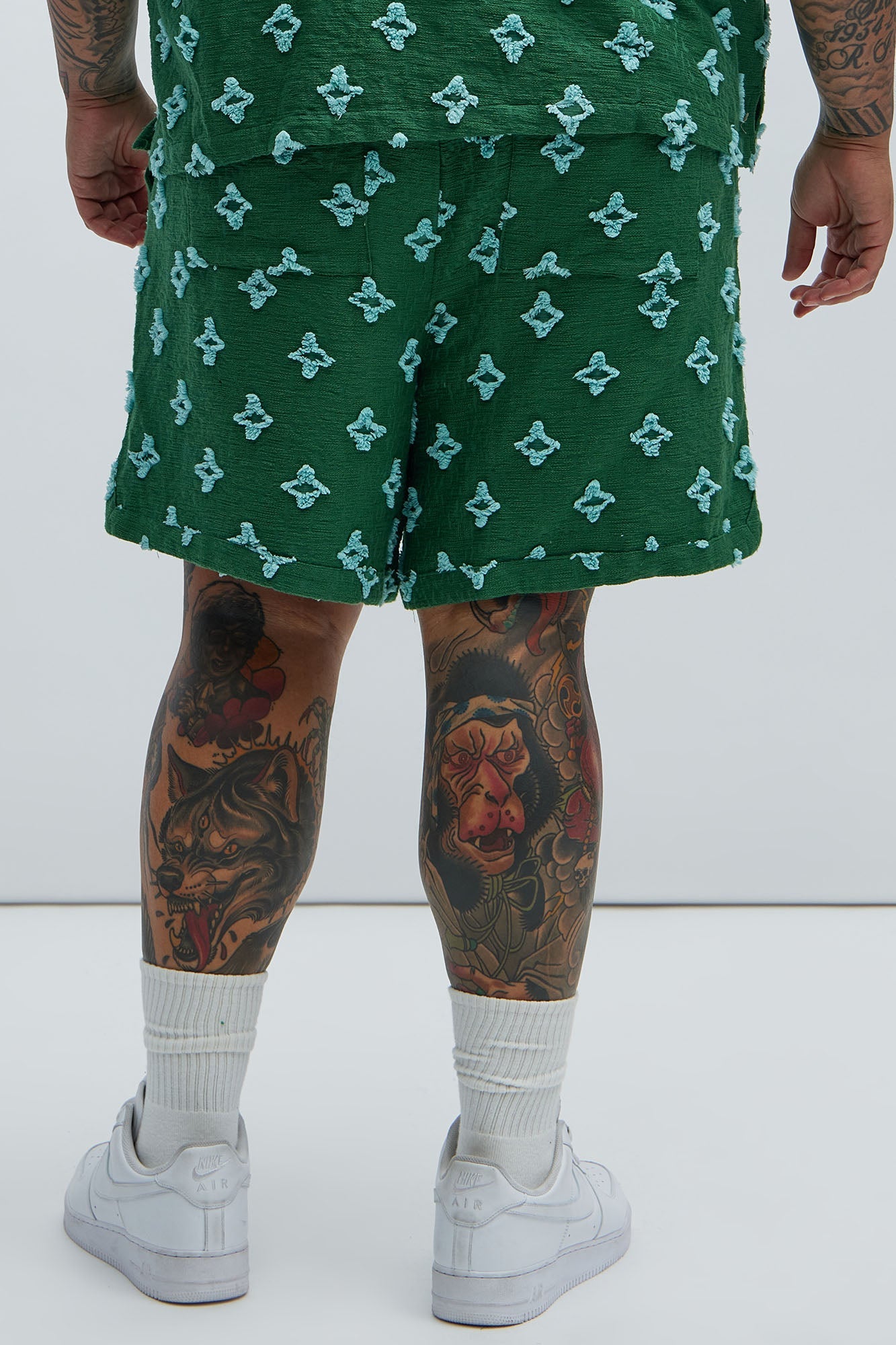 Starlet Warmup Shorts - Green Fashion Nova