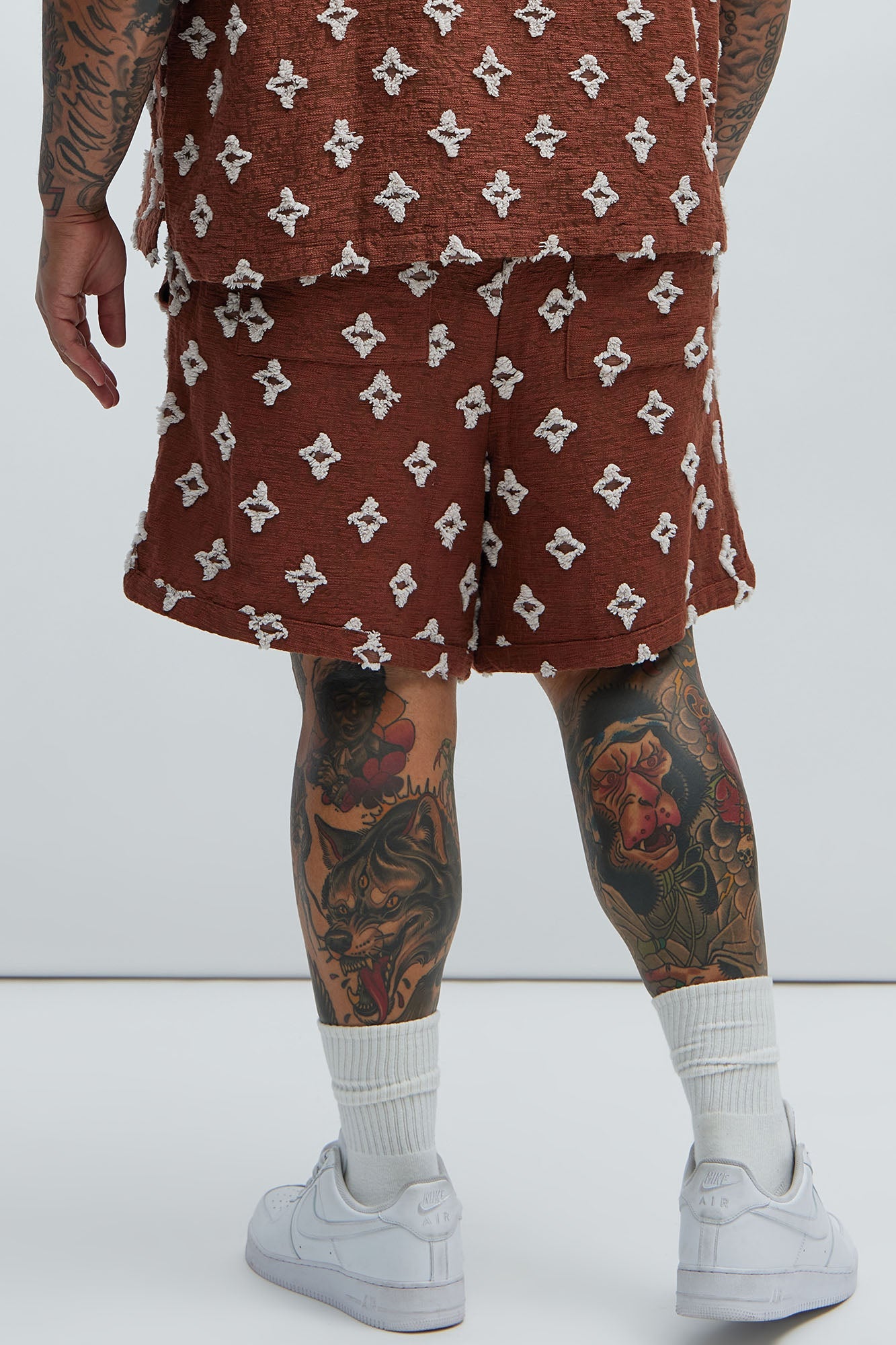 Starlet Warmup Shorts - Brown Fashion Nova