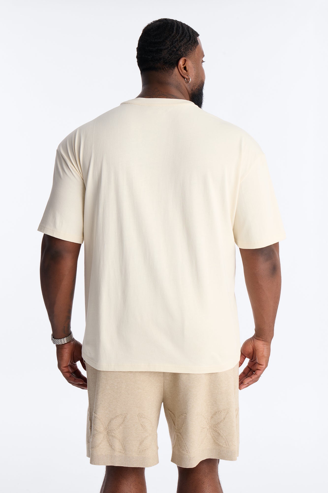 Relaxed Forever Shore Crewneck Tee - Cream Fashion Nova