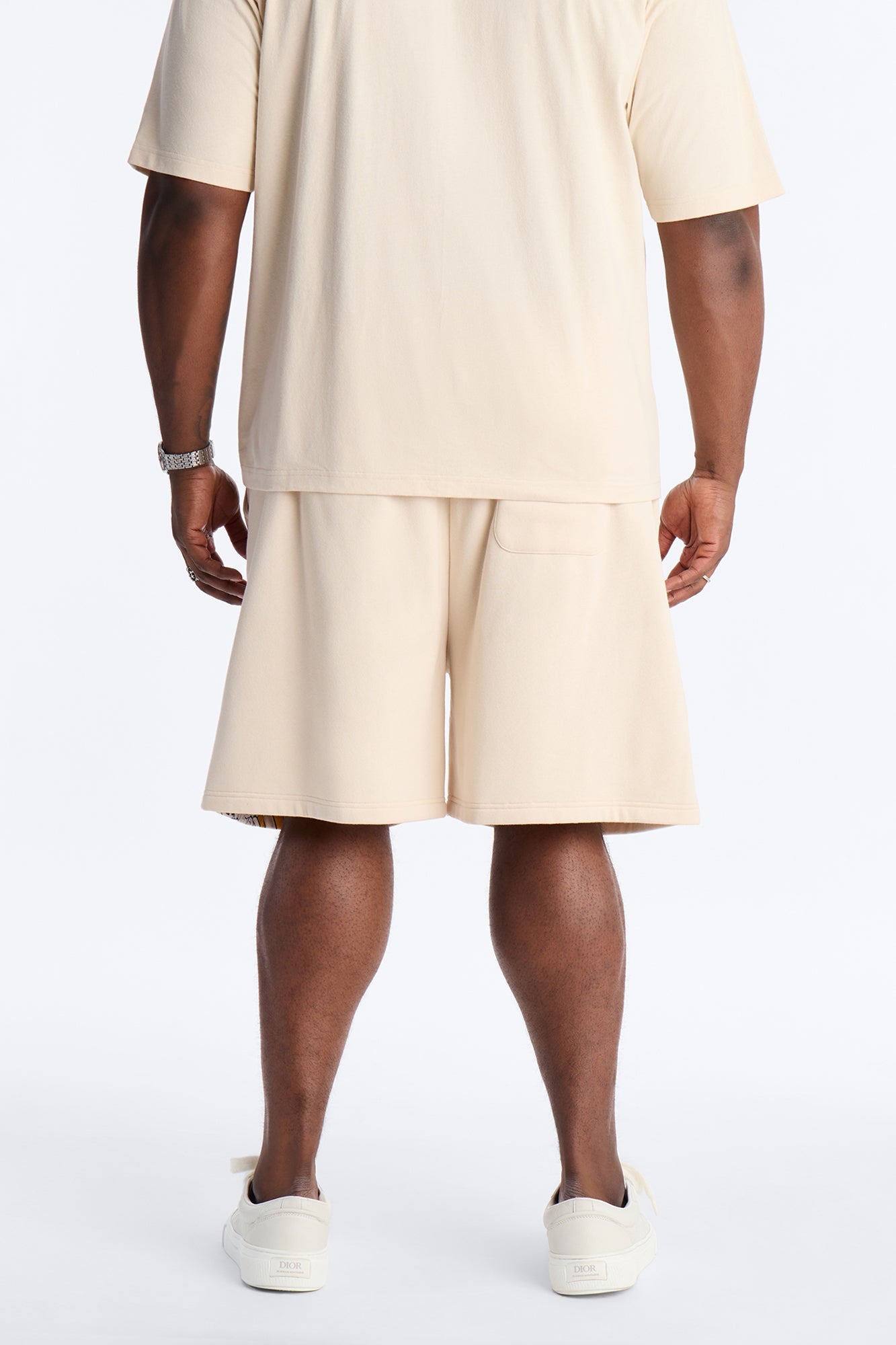 Space Jam Bugs And Duffy Sweat Shorts - Natural Fashion Nova