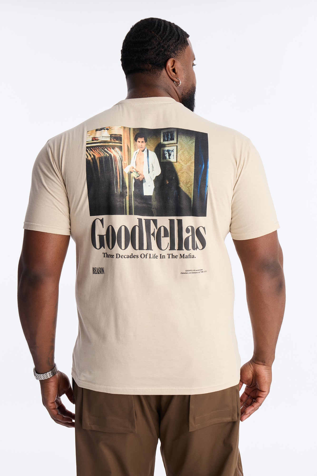 Good Fellas So You Wanna Be A Gangster Short Sleeve Tee - Cream Fashion Nova