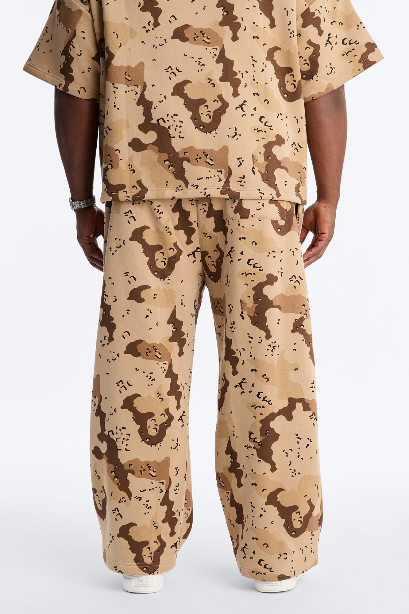 Baggy Time Warp Camo Sweatpants - Camouflage Fashion Nova