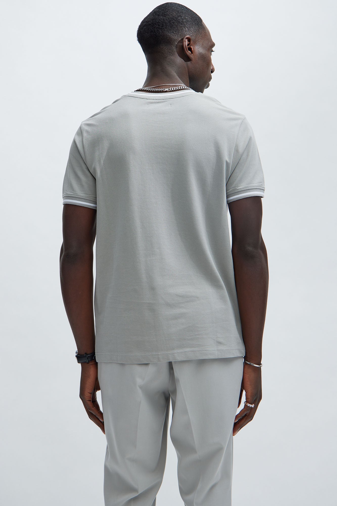 Jaxon Short Sleeve Tee - Grey Fashion Nova
