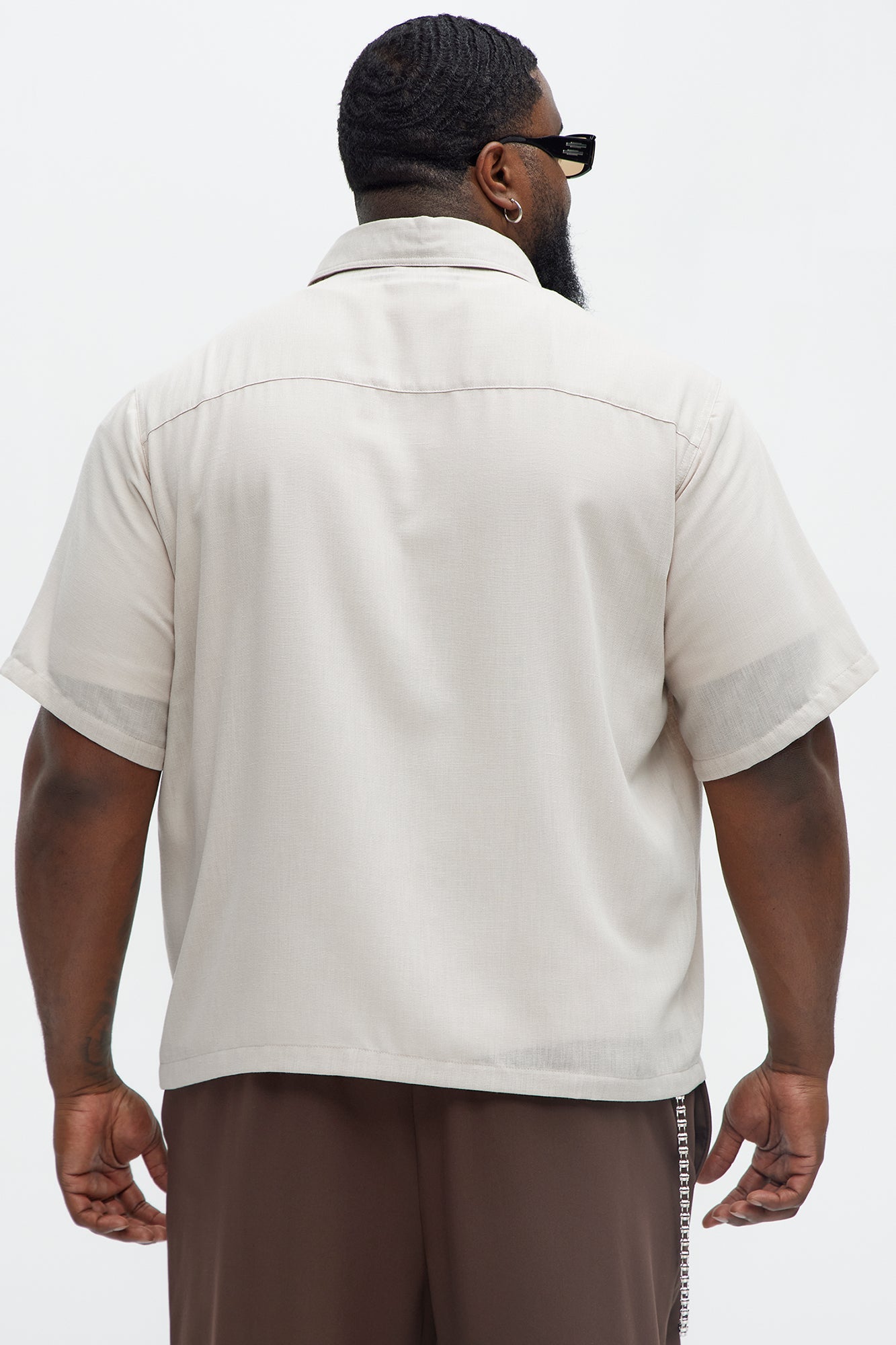 Saints And Sinners Full Button Shirt - Tan Fashion Nova