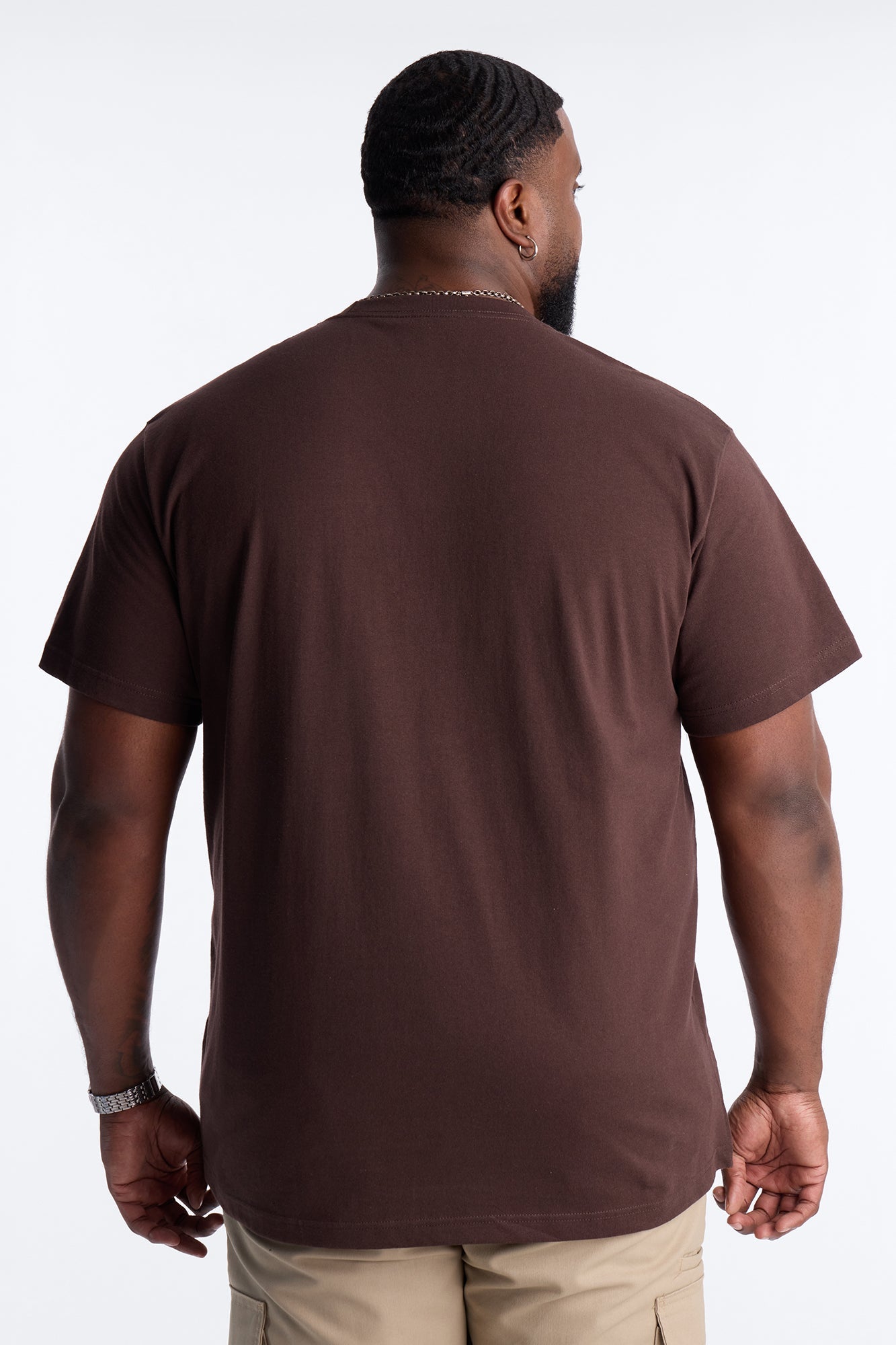 Dickies Heavyweight Short Sleeve Pocket Tee - Brown Fashion Nova