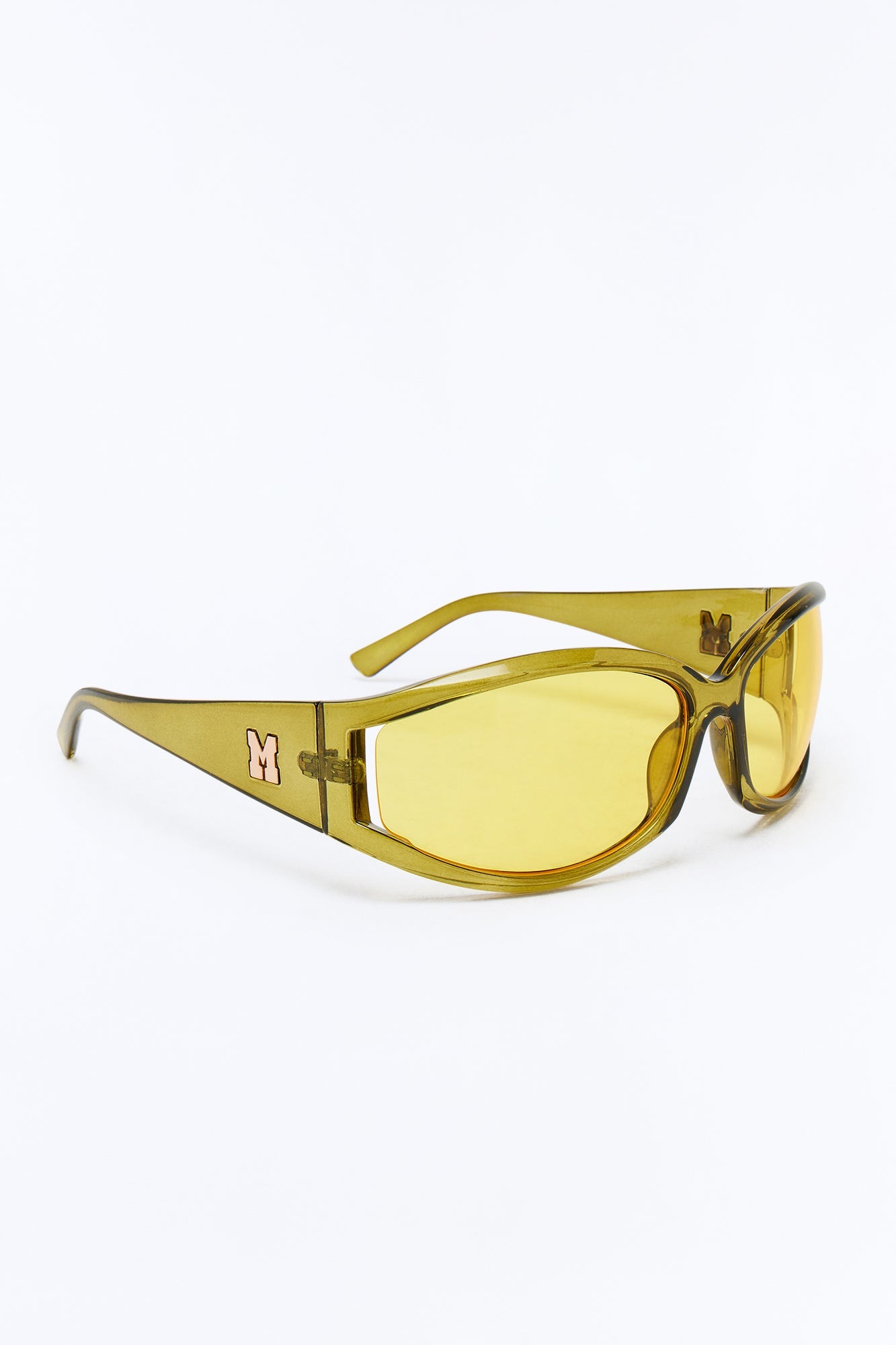 Viced Up Sunglasses - Green/combo Fashion Nova