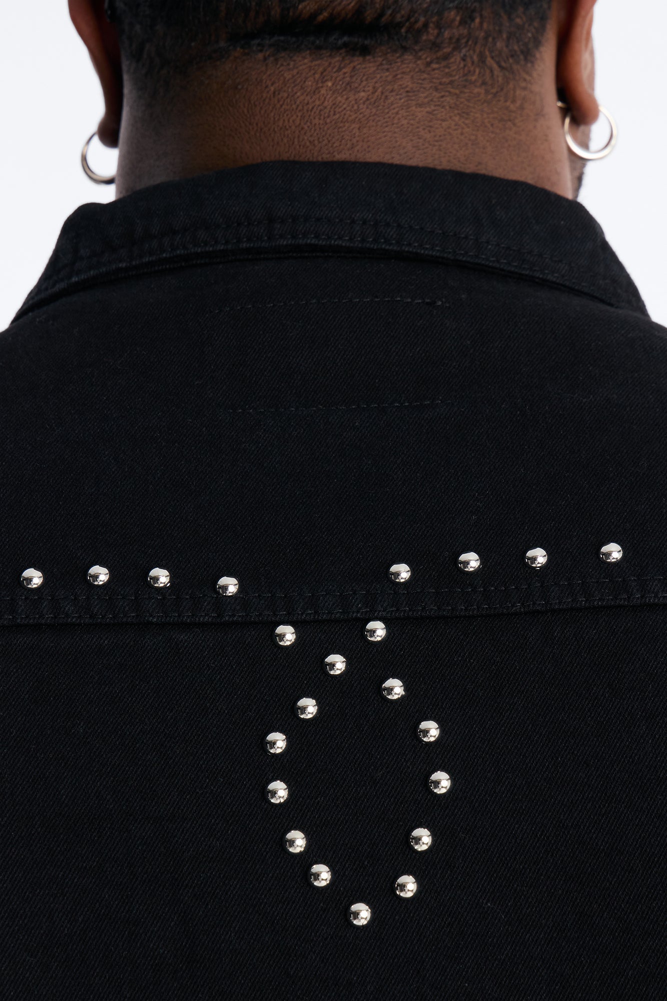Iron Outlaw Denim Trucker Jacket - Black Fashion Nova
