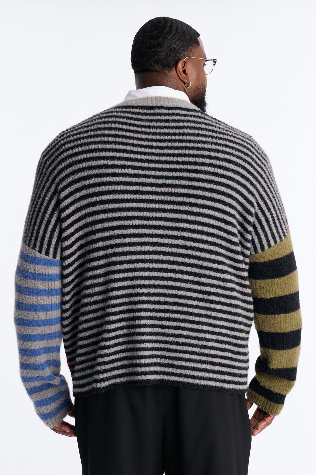 Wild Thing Stripe Knit Cardigan Sweater - Multi Color Fashion Nova