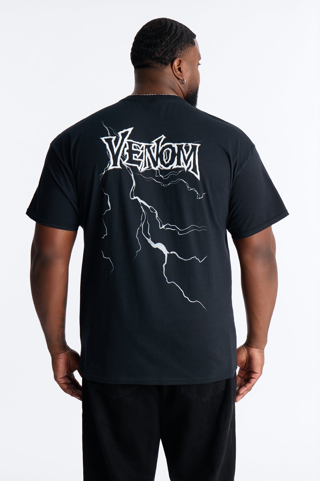 Venom Night Fall Short Sleeve Tee - Black Fashion Nova
