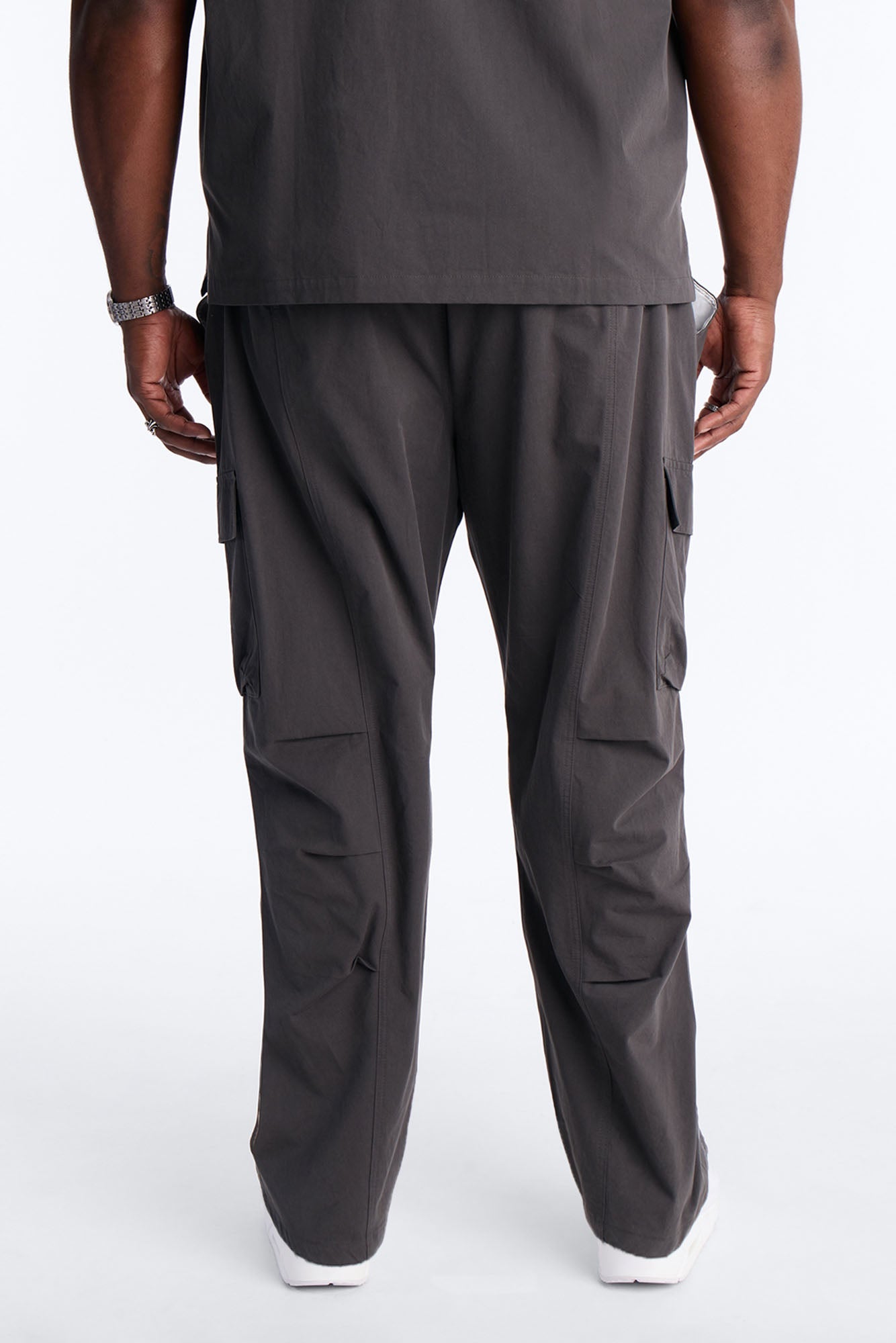 Slim Social Project Utility Pant - Grey Fashion Nova