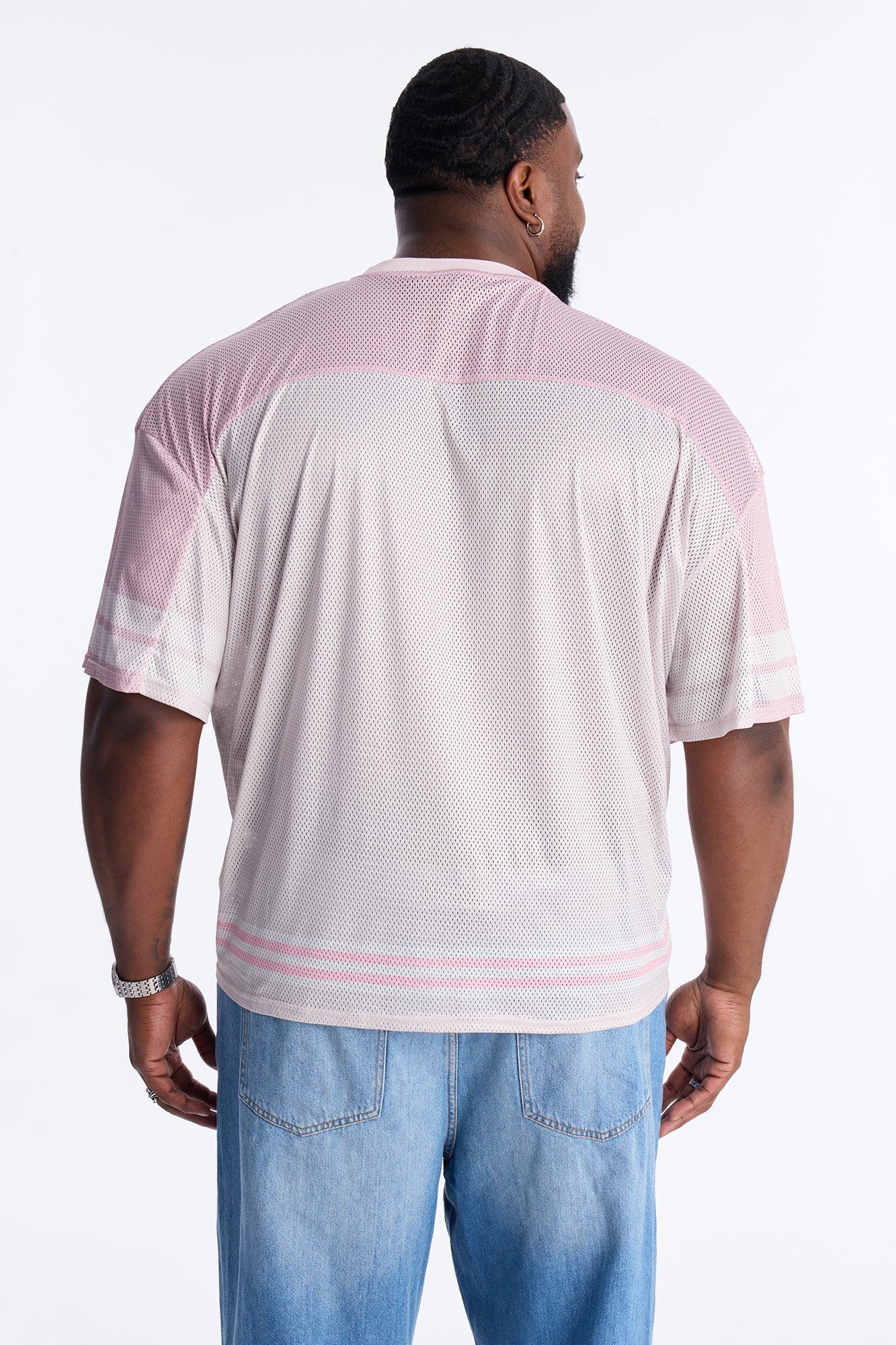 Burning Star Short Sleeve Jersey - Pink Fashion Nova