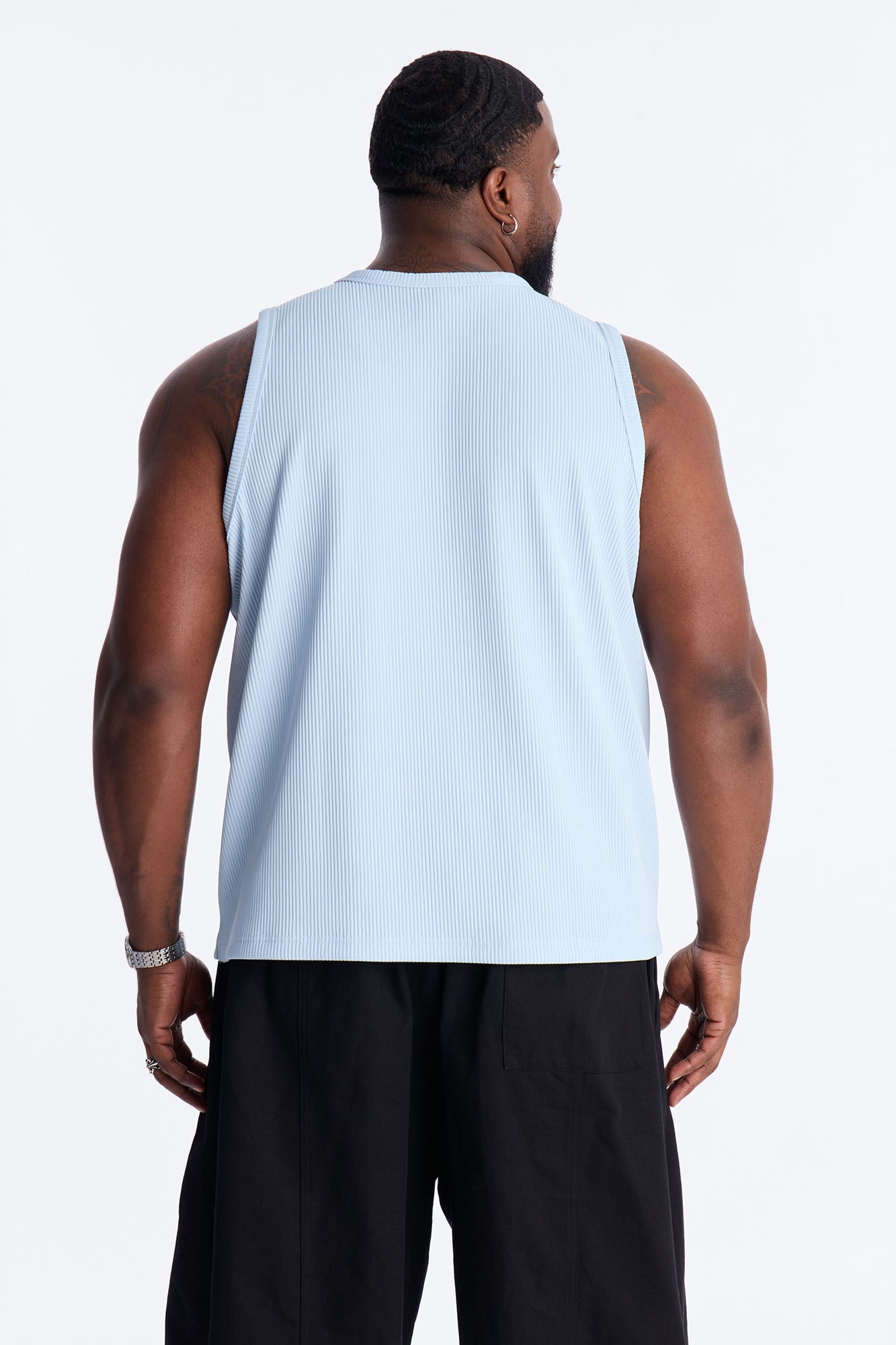 Show Up Tank Top - Light Blue Fashion Nova
