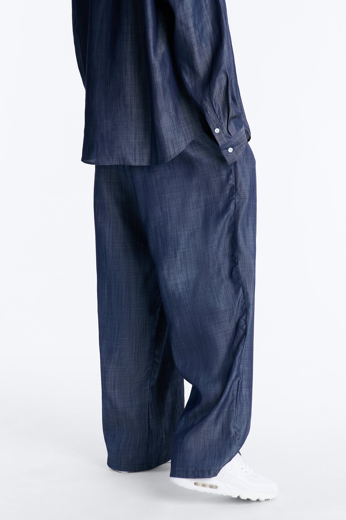 Wide Leg Mercer Gates Pant - Indigo Fashion Nova