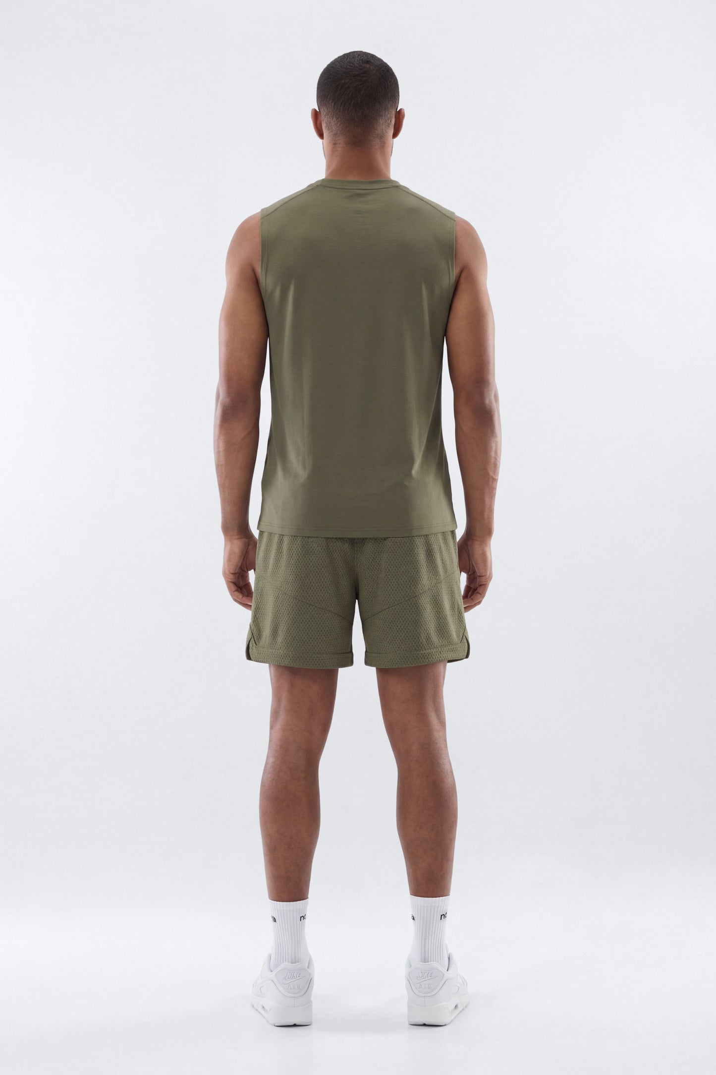 Athletic Mesh 7″ Basketball Shorts - Moss Fashion Nova