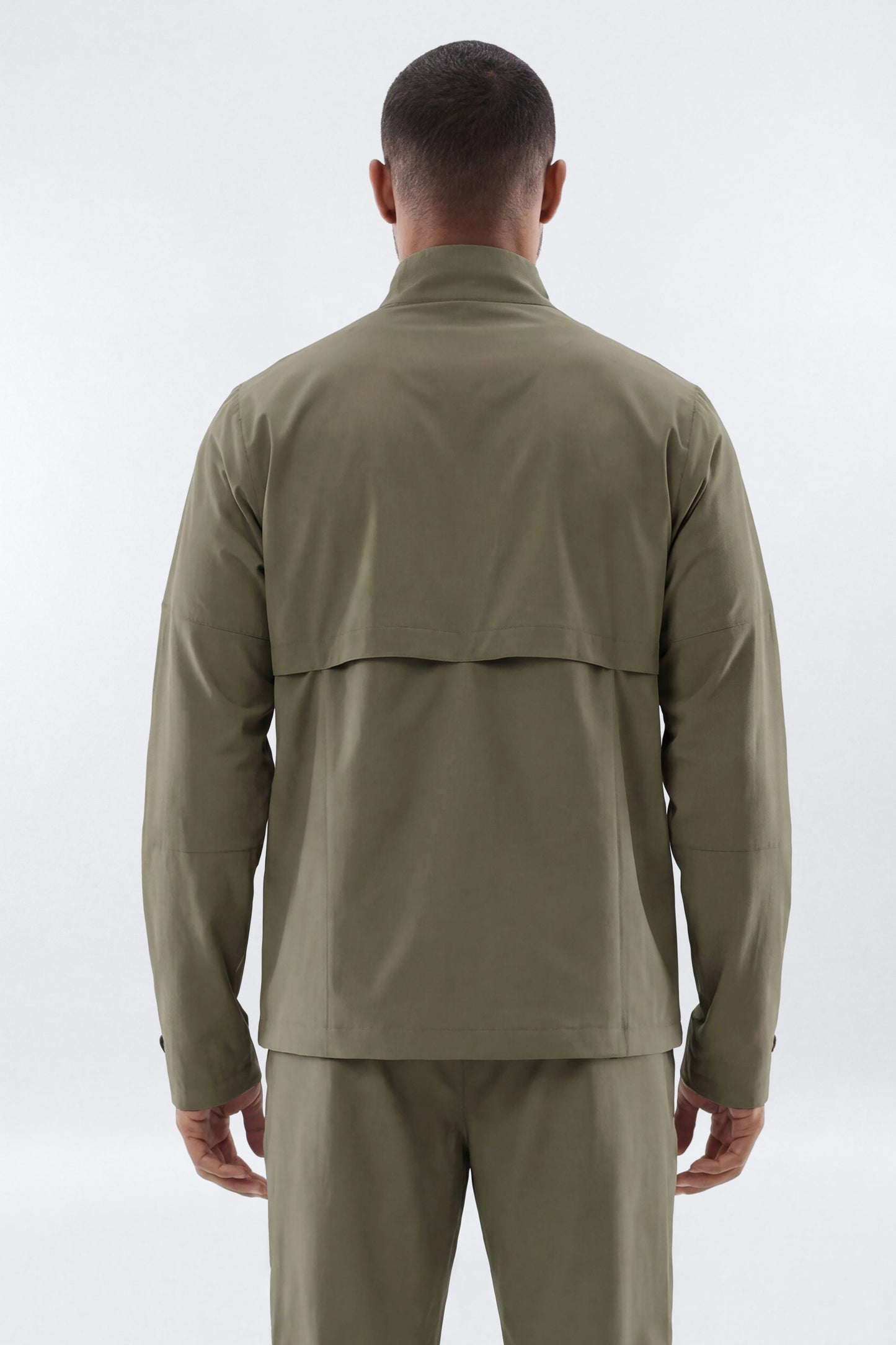 ActiveNylon™ Half Zip Pullover Jacket - Moss Fashion Nova