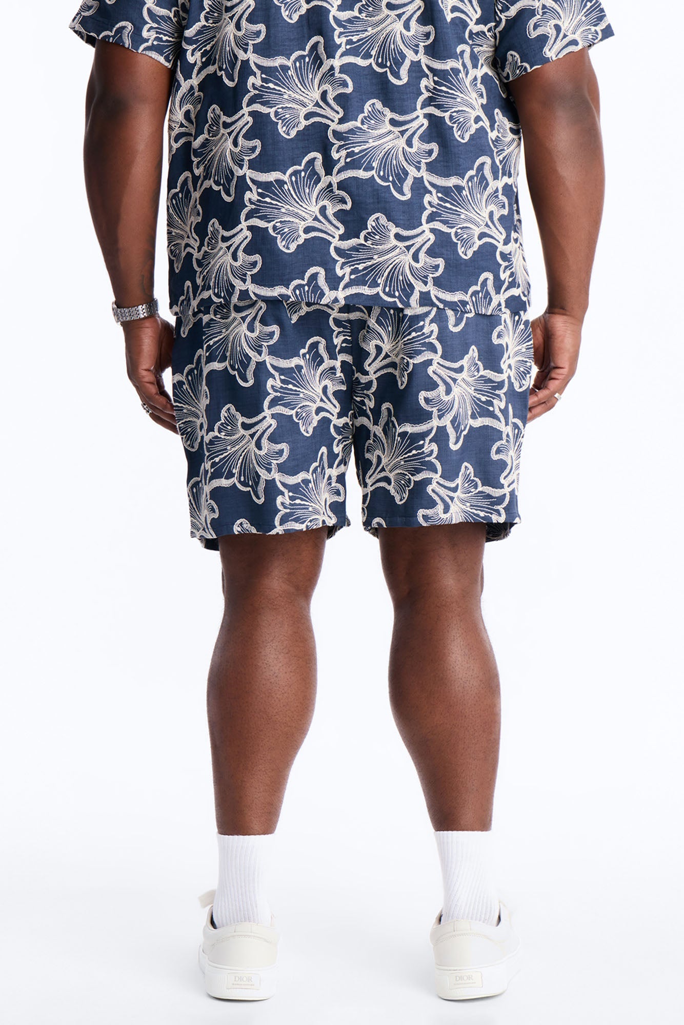 Coastal Drift Short - Navy Fashion Nova