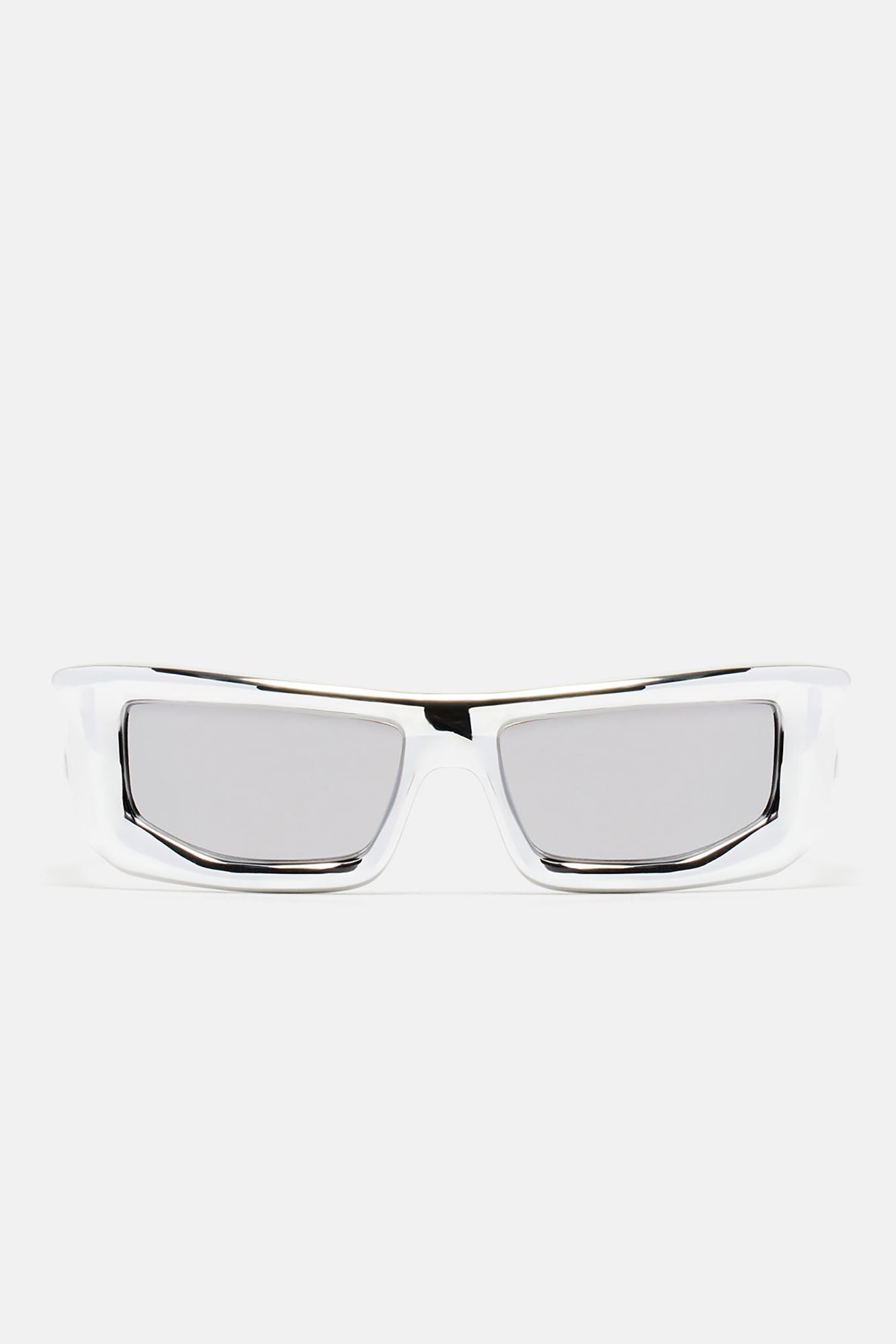 Cosmic Dust Sunglasses - Silver Fashion Nova