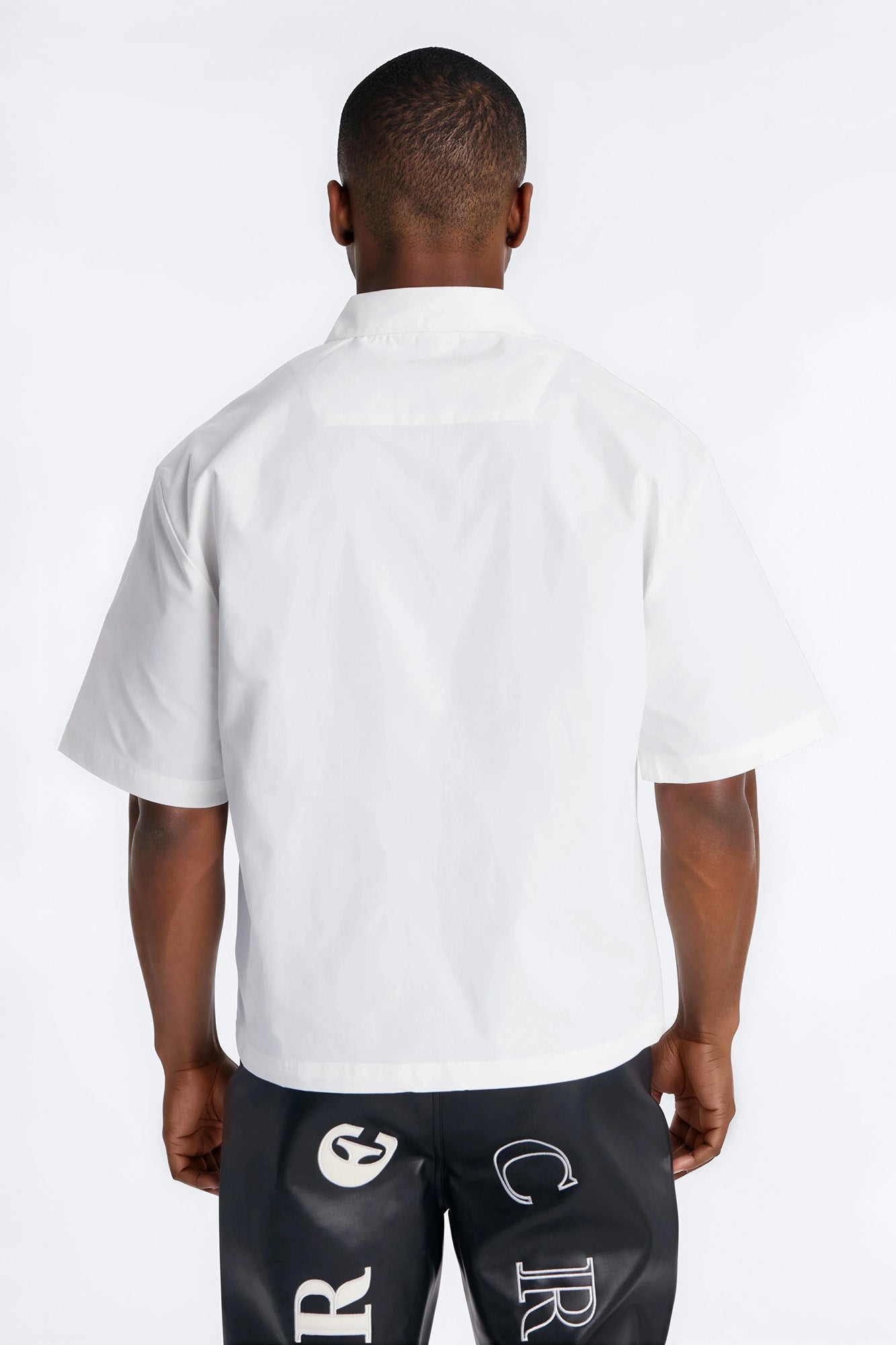 Skyline Views Short Sleeve Button Up Shirt - White Fashion Nova