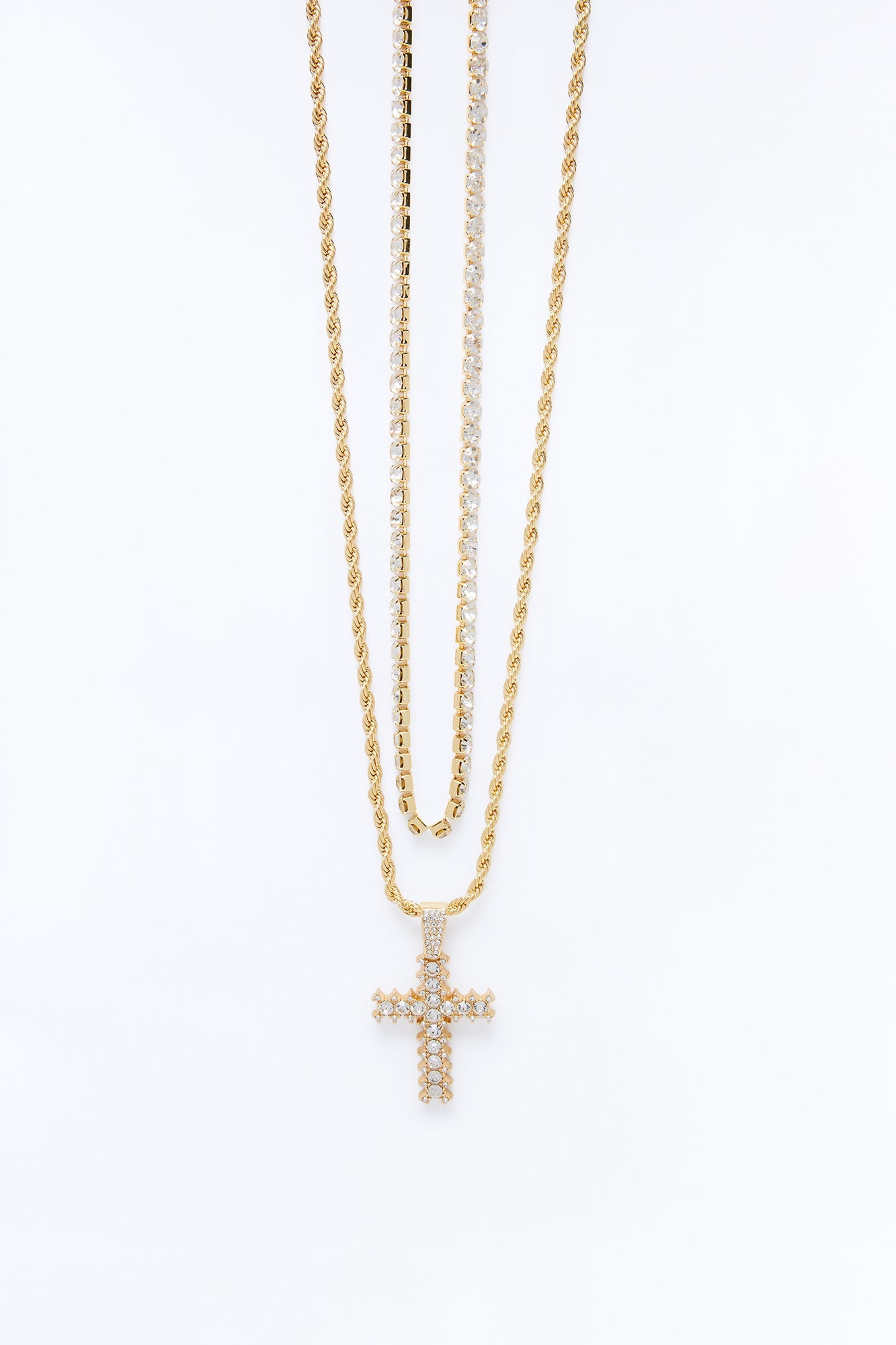 Golden Redemption Necklace Set - Gold Fashion Nova