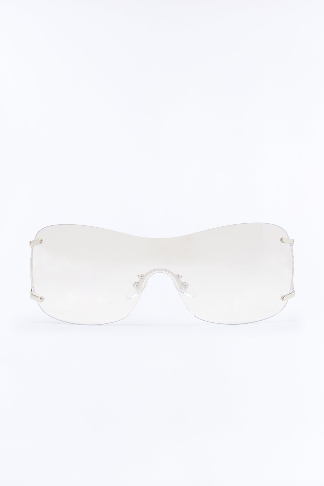 Frost Season Sunglasses - Silver Fashion Nova