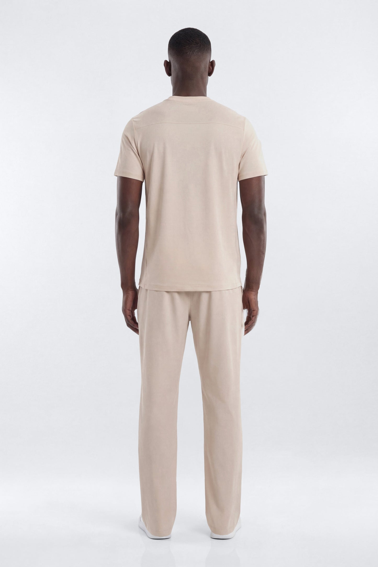 HexTech™ Crew Neck Active Top - Oat Milk Fashion Nova