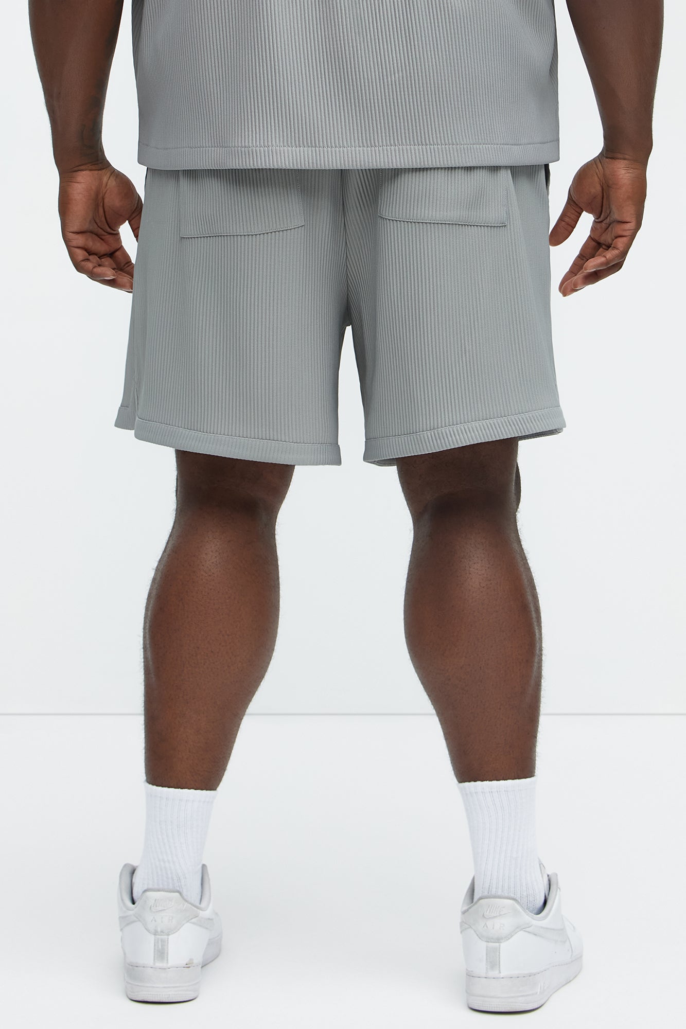 Show Up Basketball Short - Grey Fashion Nova