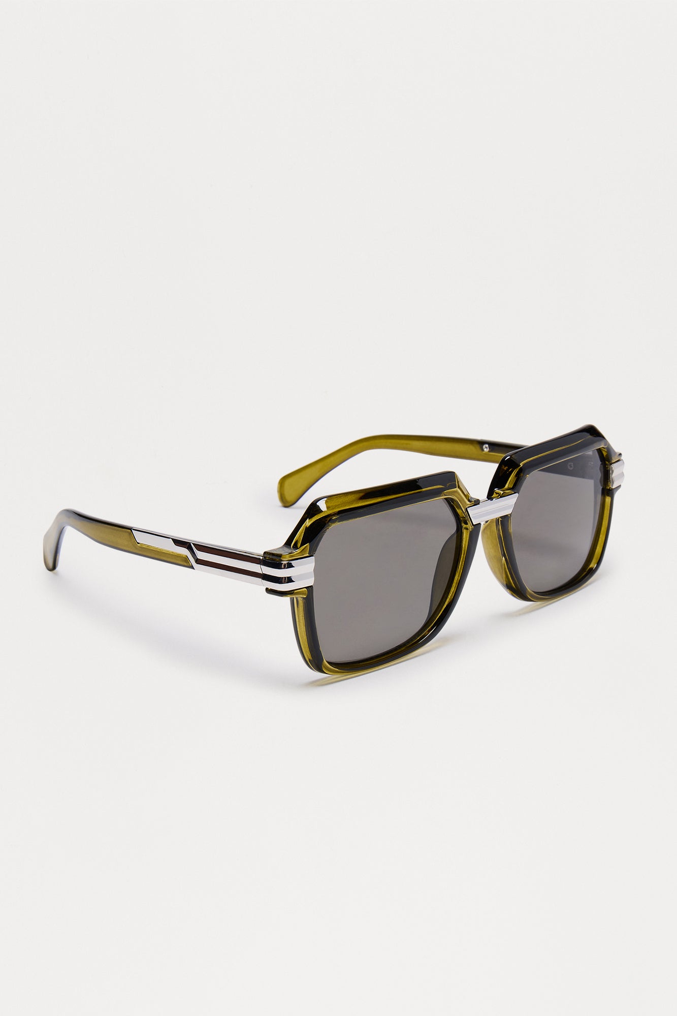 Cairo Square Sunglasses - Olive Fashion Nova