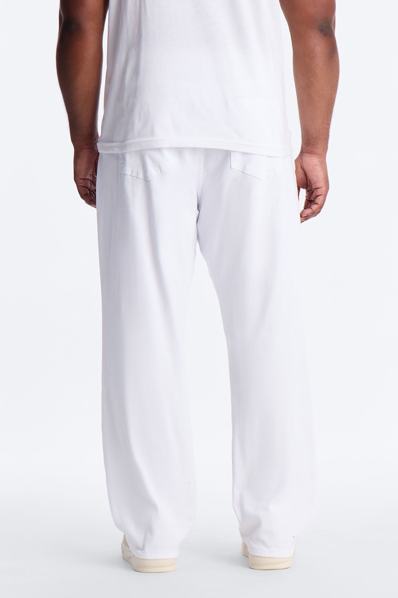 Clean Feel Straight Jean - White Fashion Nova