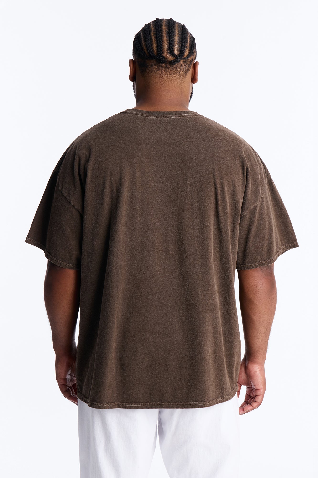 Phoenix Desert Paradise Oversized Short Sleeve Tee - Chocolate Fashion Nova