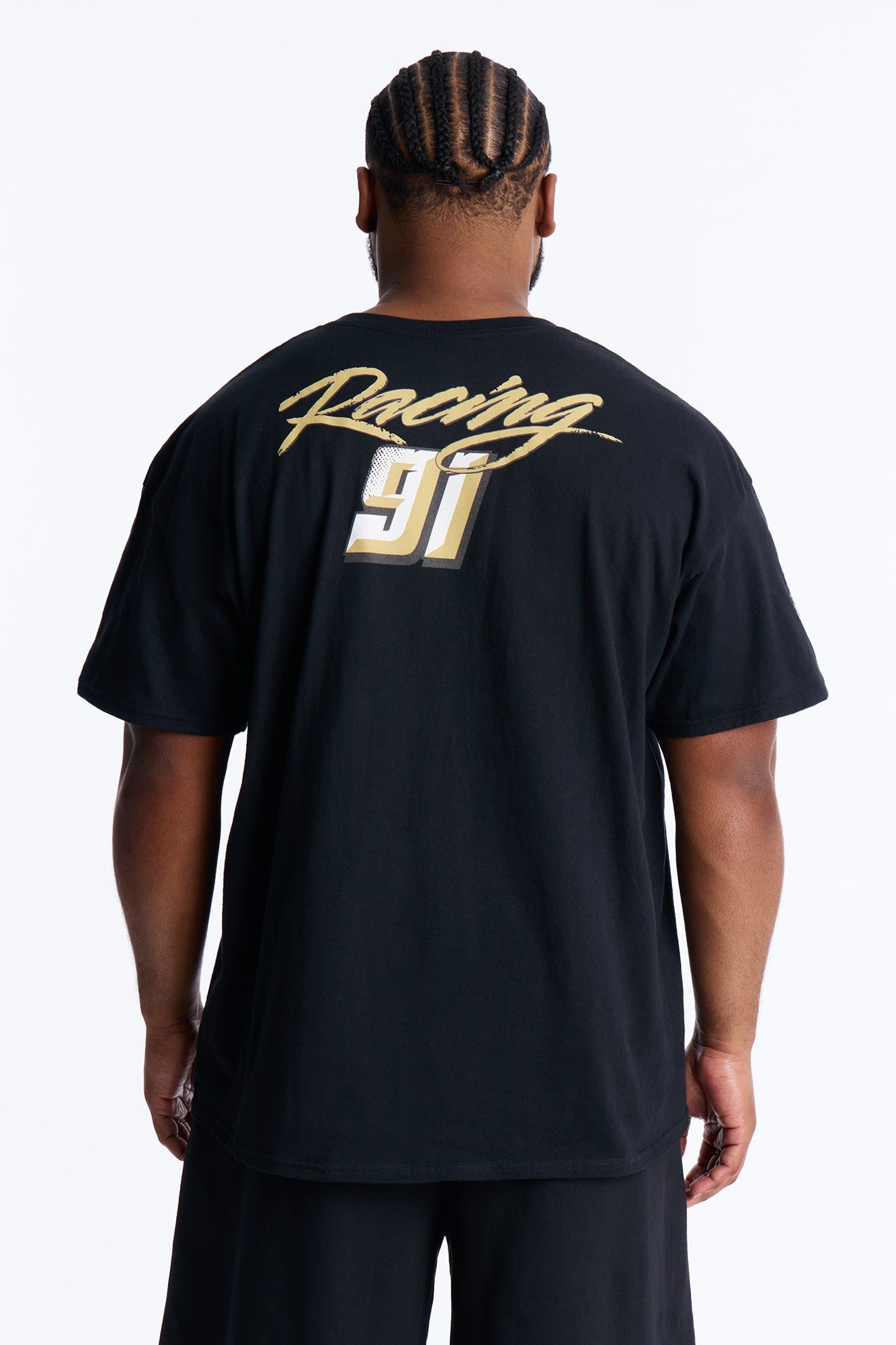 Final Lap Racing Short Sleeve Tee - Black Fashion Nova
